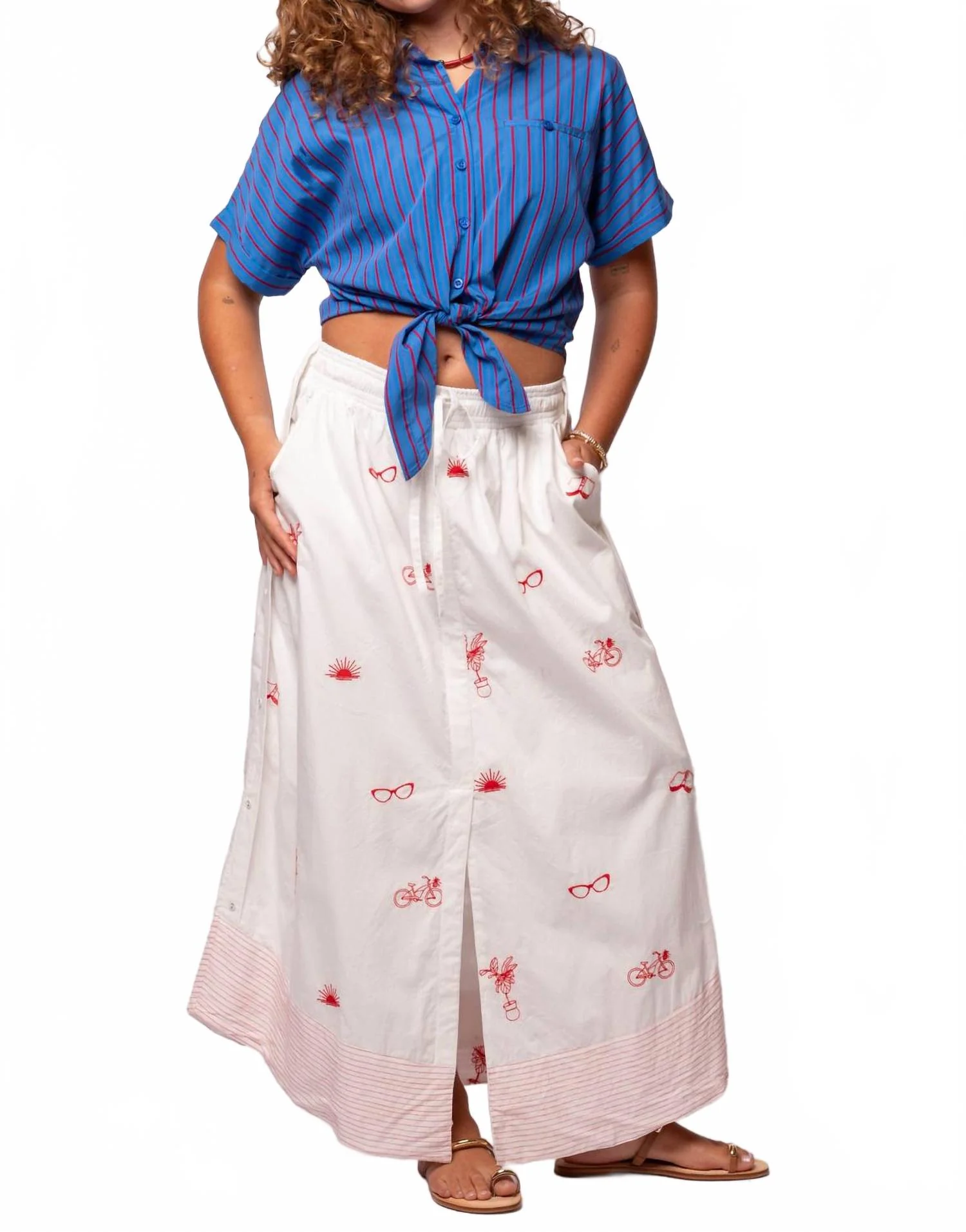 Women's Picnic Perfect Skirt In Cream