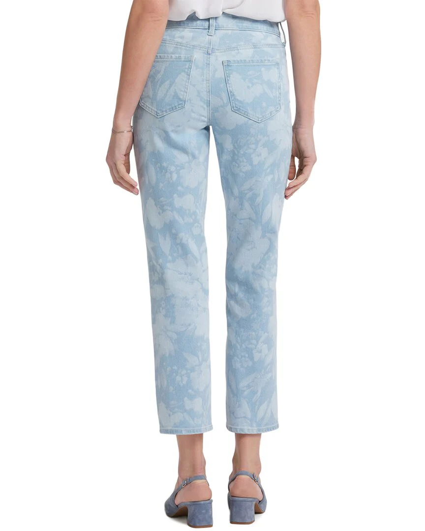 NYDJ Petite Marilyn Marian Annabella Print Ankle Crop Jean