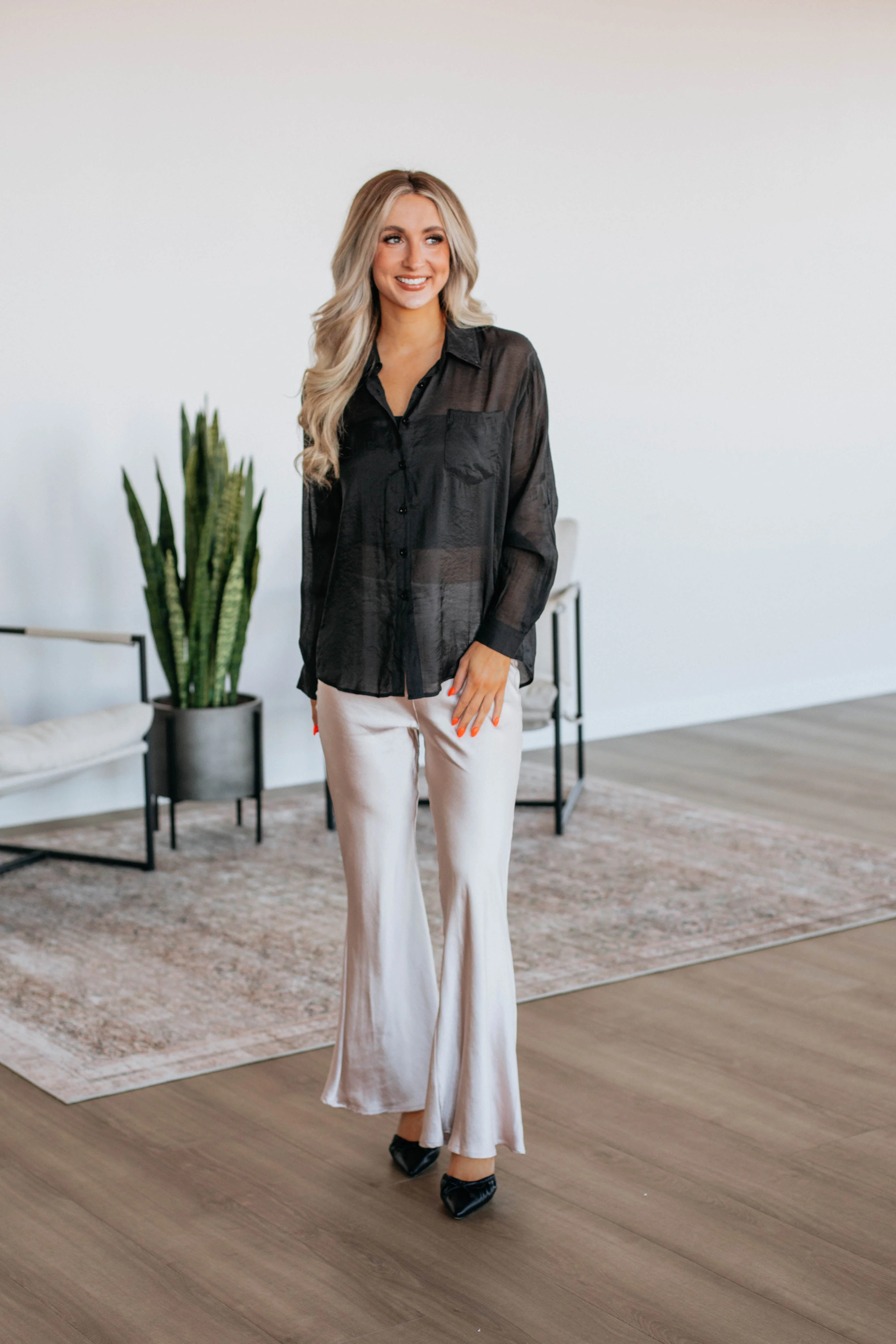 Getting Glam Pants - Pink Gloss