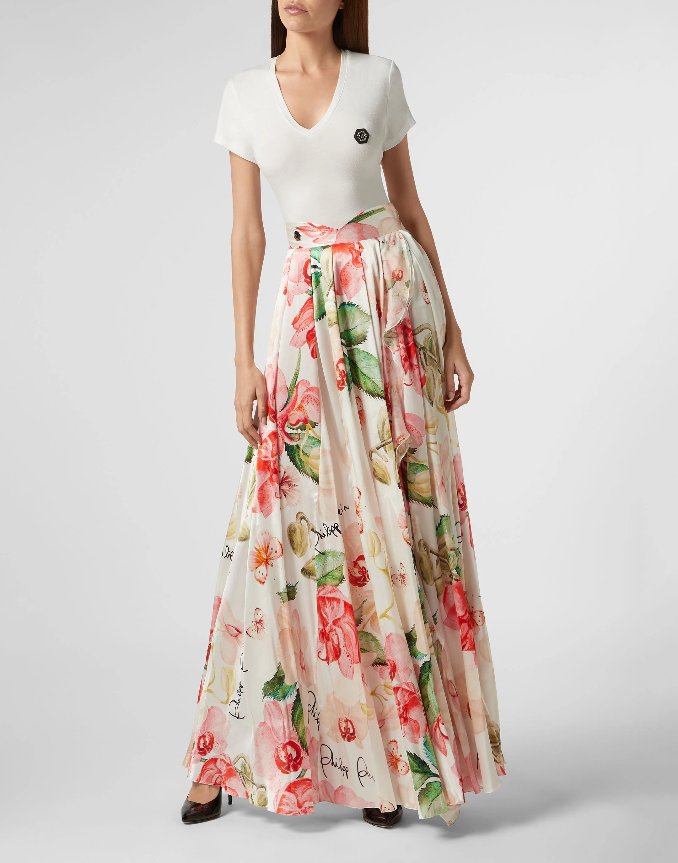 Long Skirt Pink paradise