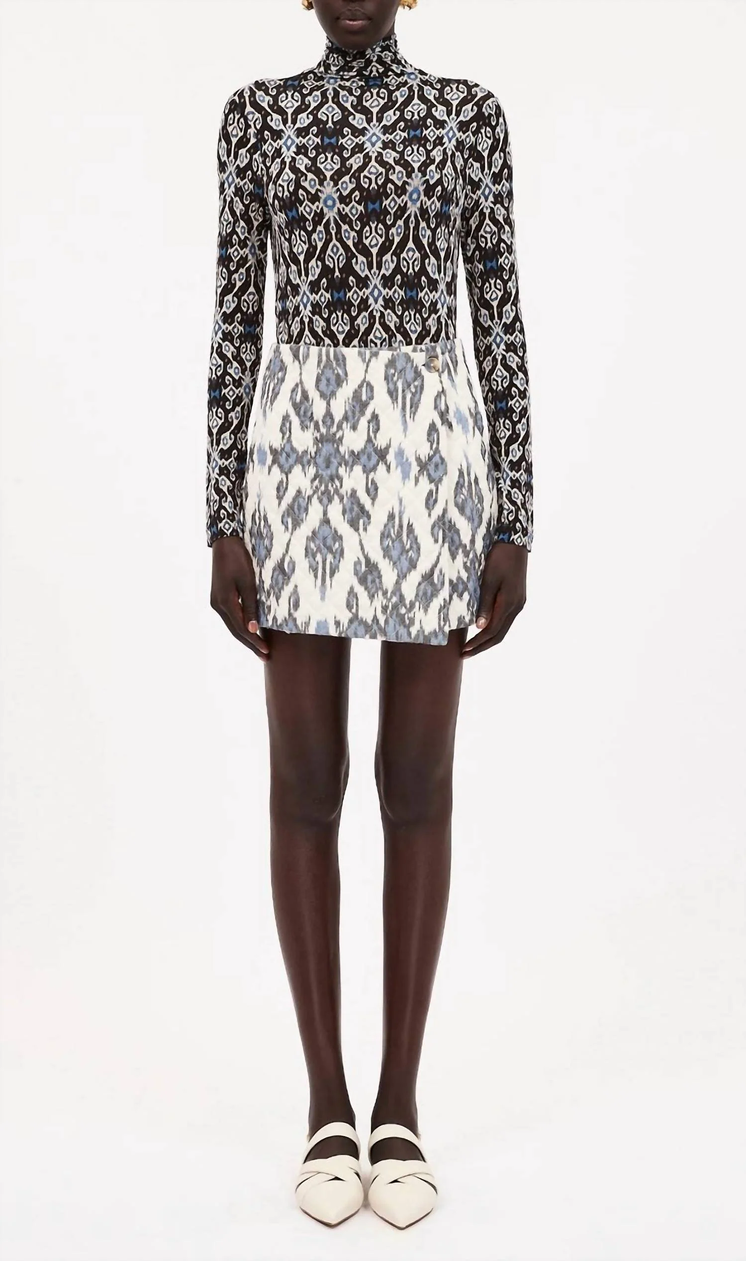 Zina Skirt In Celeste