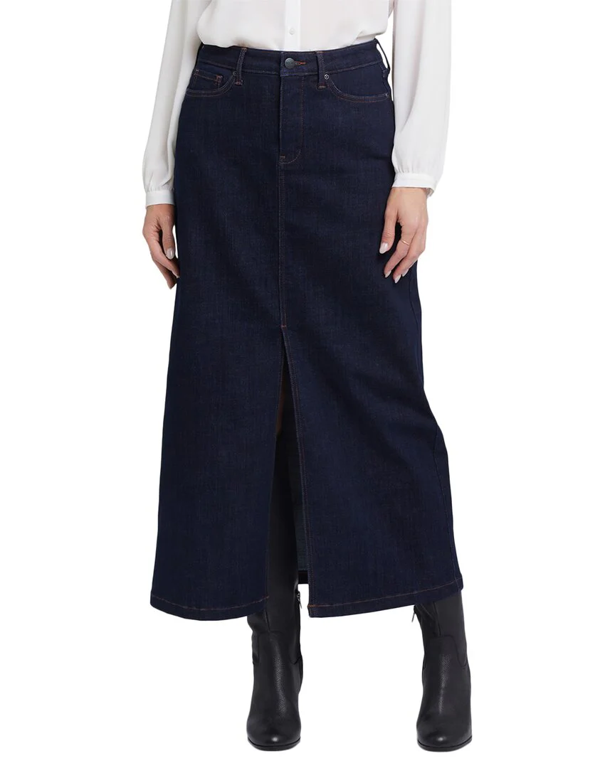 NYDJ High-Rise Long Skirt