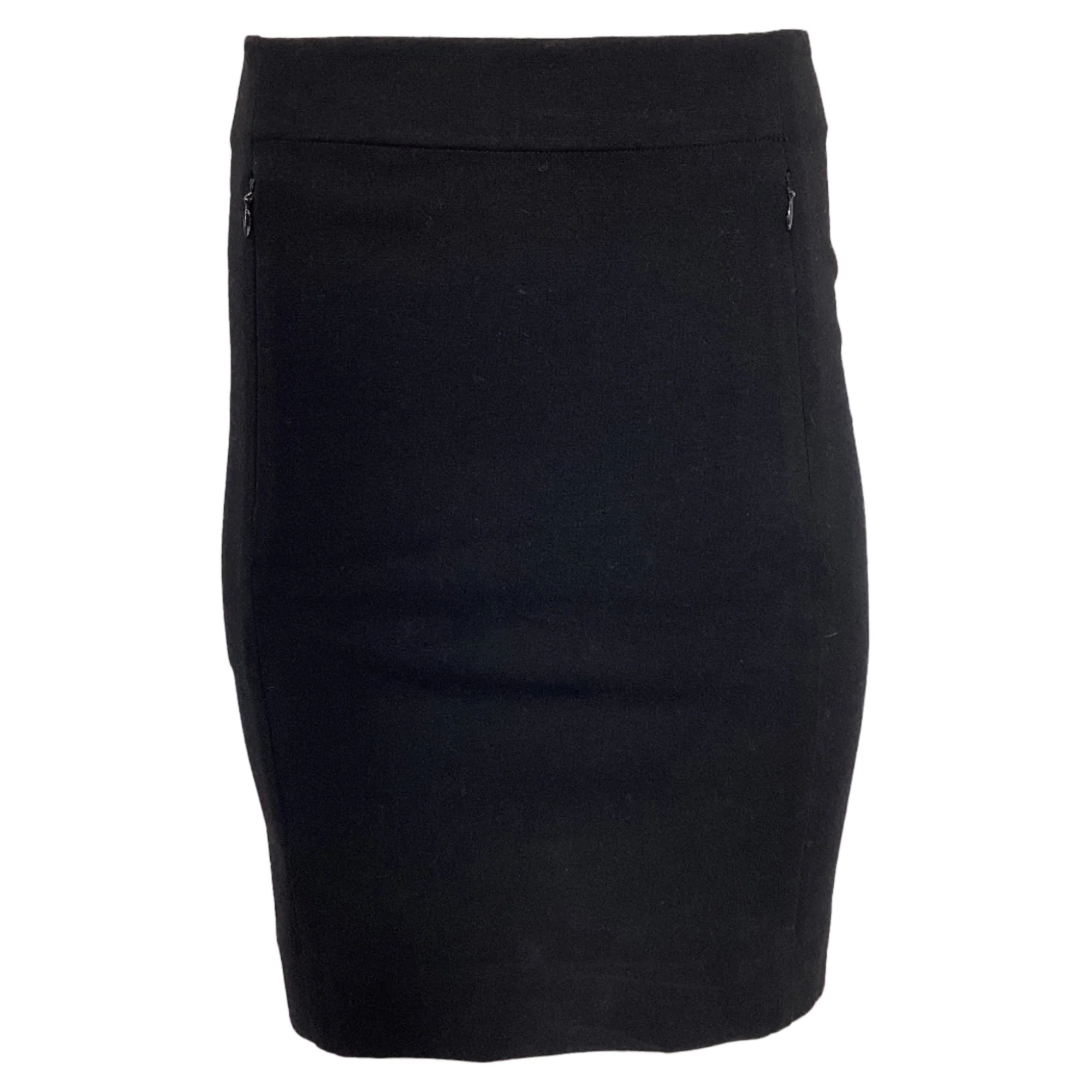 Diane Von Furstenberg Mini Fitted Skirt in Black Viscose