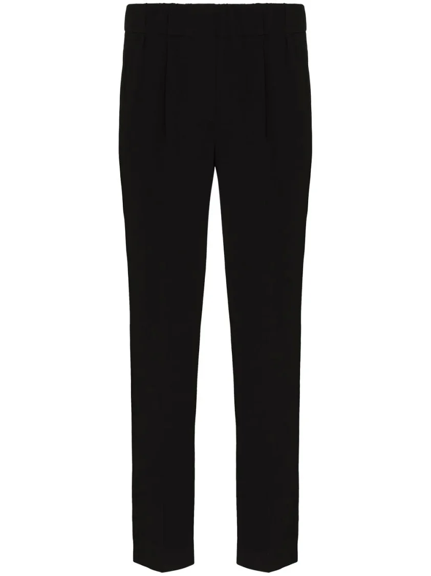 Tailored Black Trousers With Slim Fit