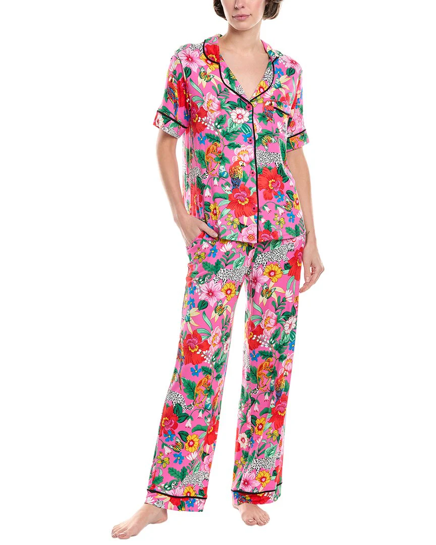 Room Service 2pc Dakota Pajama Shirt & Pant Set