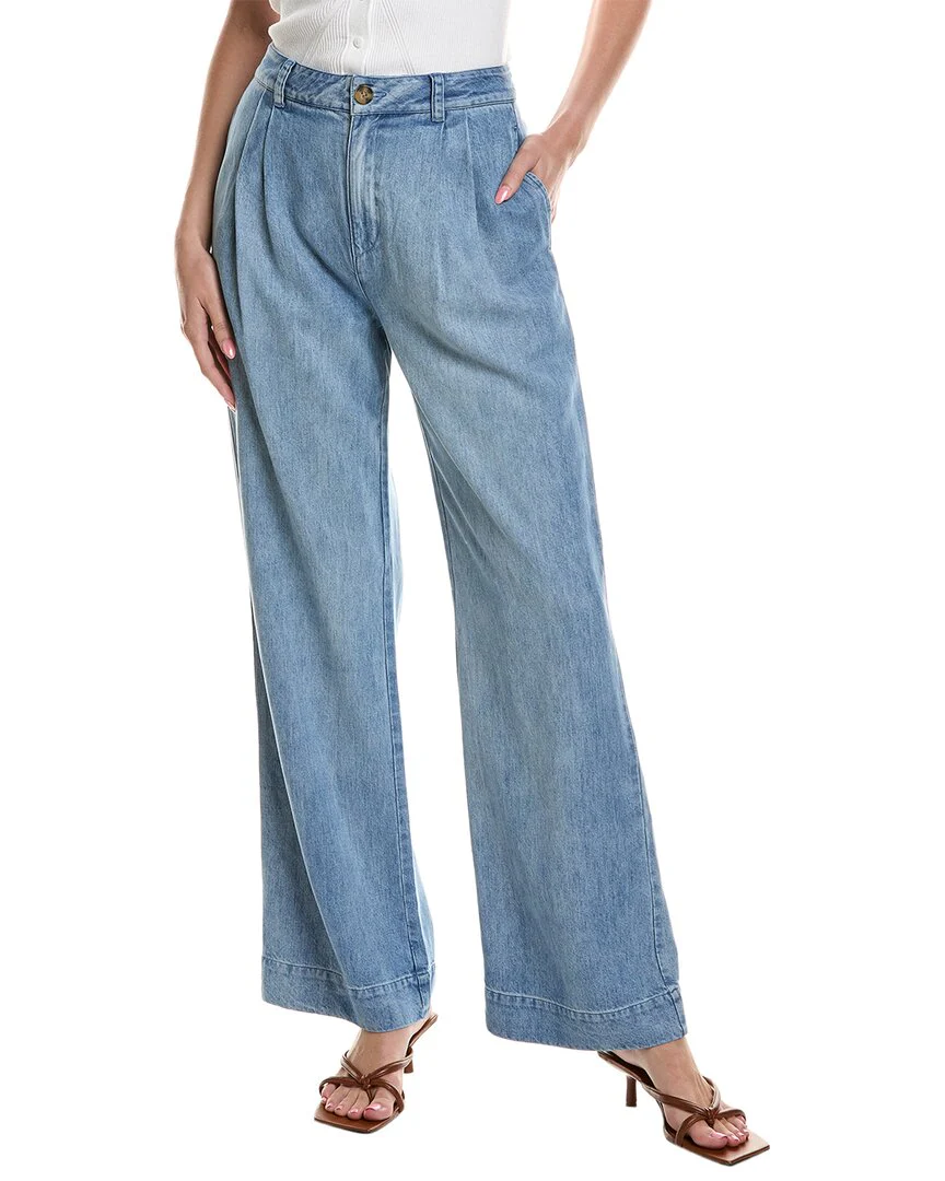 Bella Dahl Greta Pleated Wide Leg Trouser