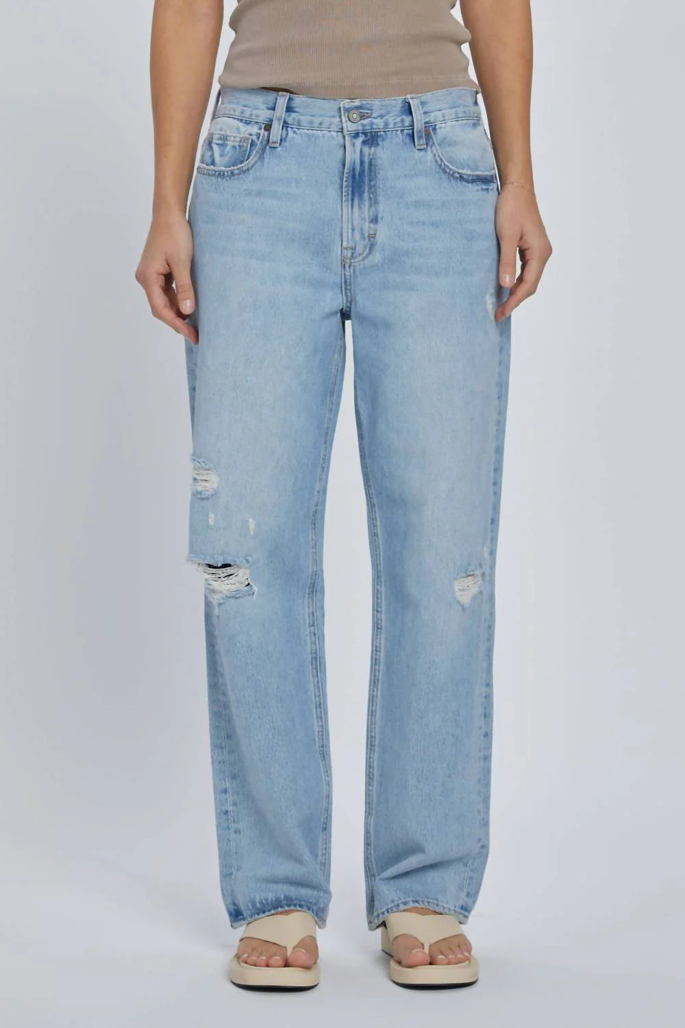 Bailey Boyfriend Jeans In Light Wash