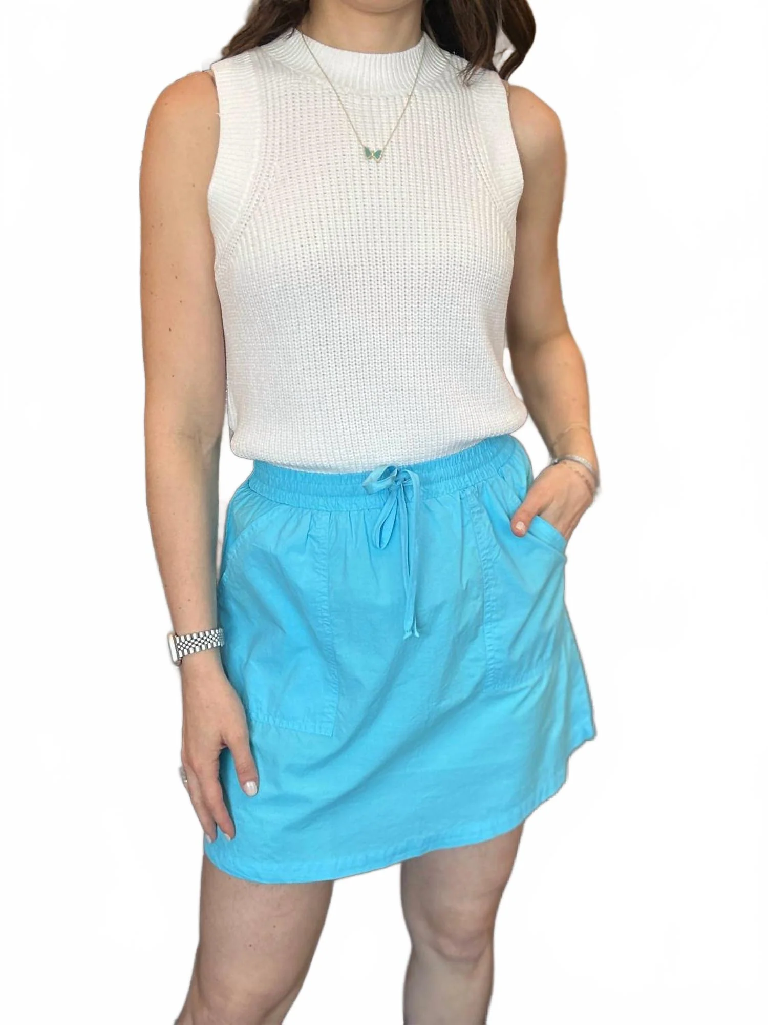 Lana Skirt In Turquoise
