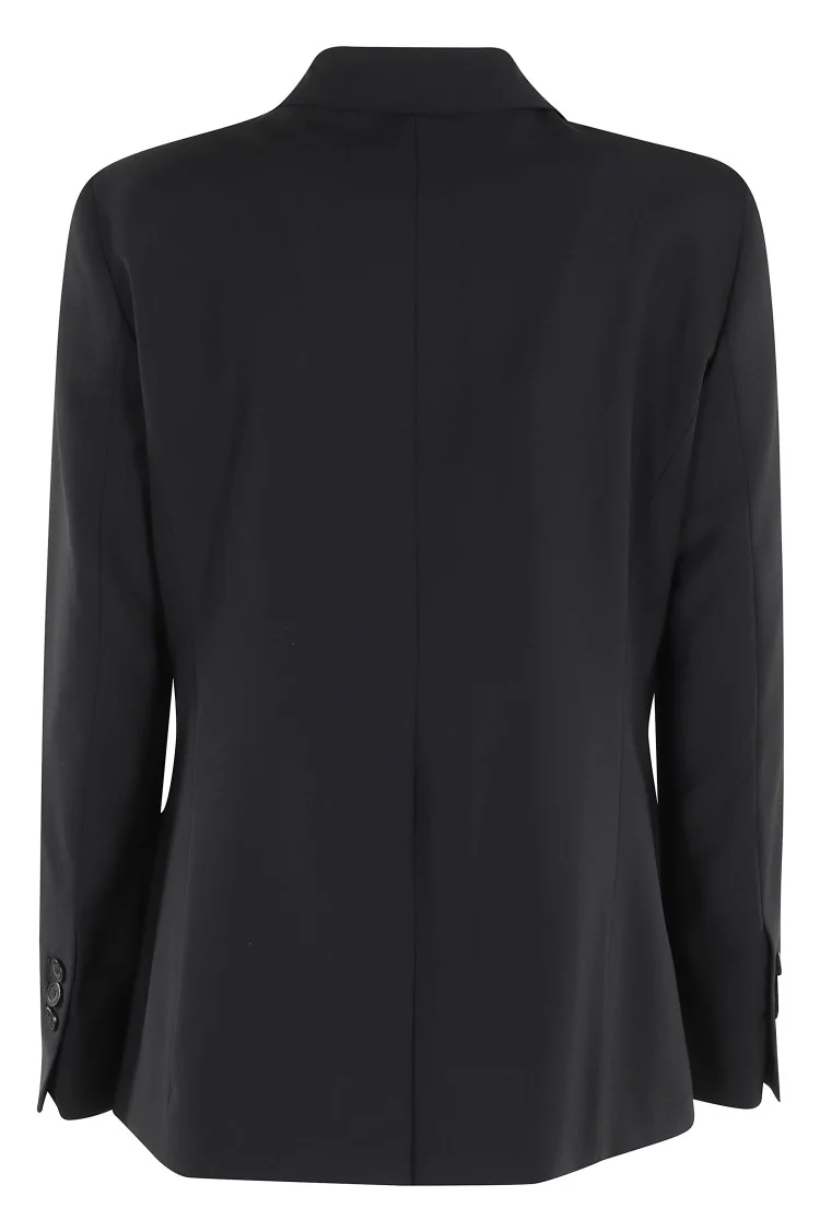 Black Cool Wool Fabric Suit