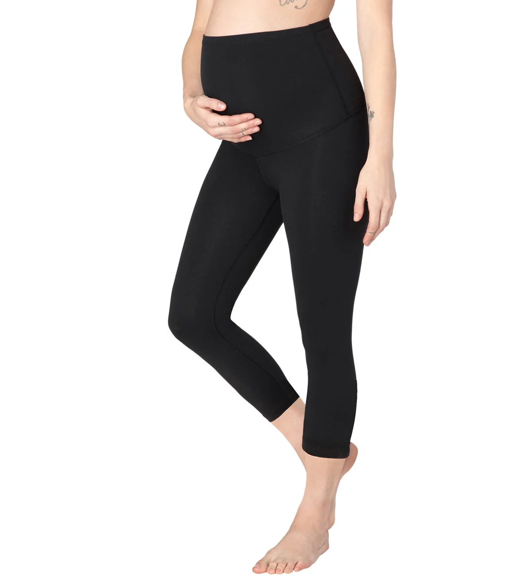 Beyond Yoga Supplex Love the Bump Capri Maternity Leggings