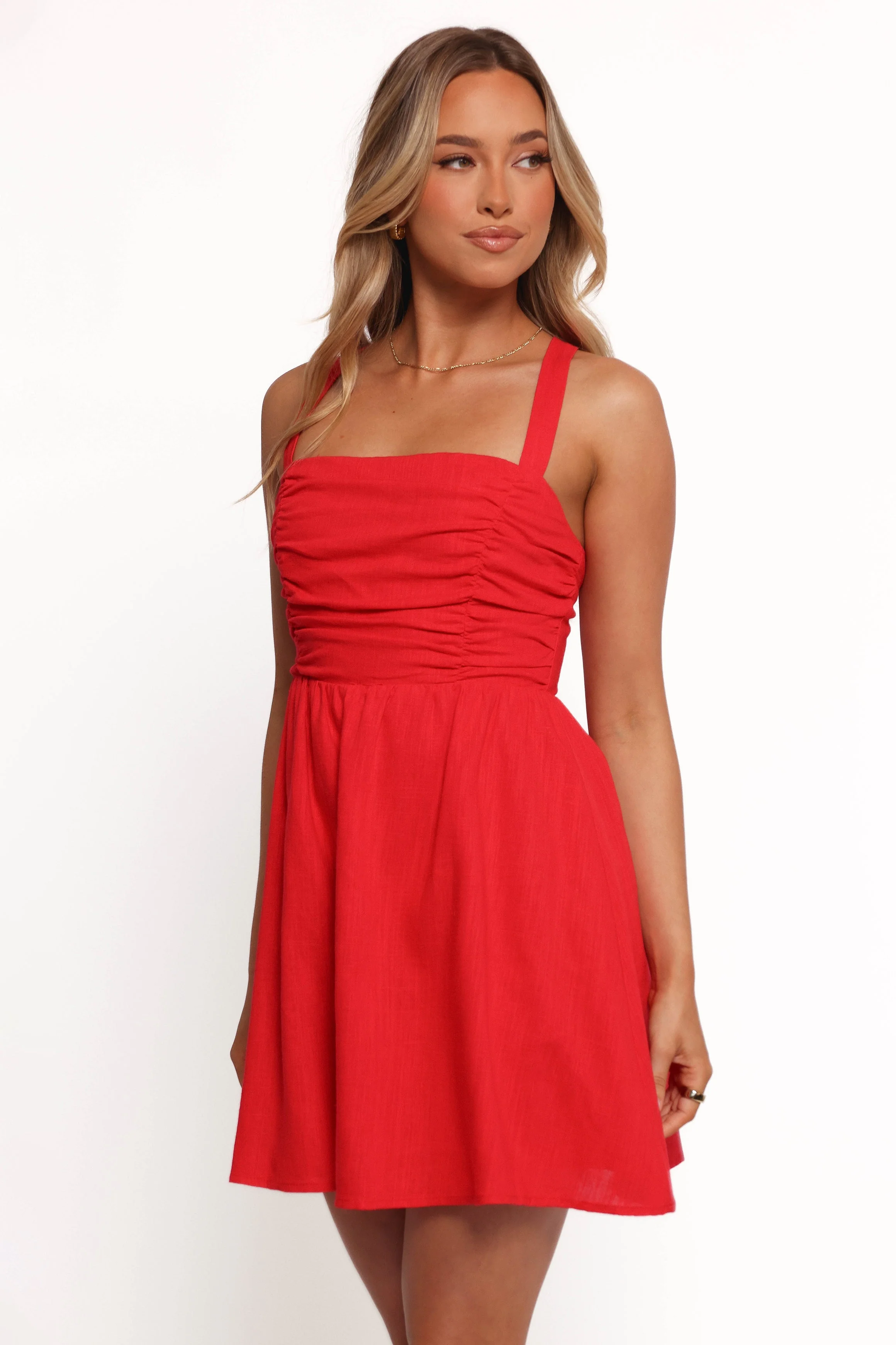 Callia Mini Dress - Red