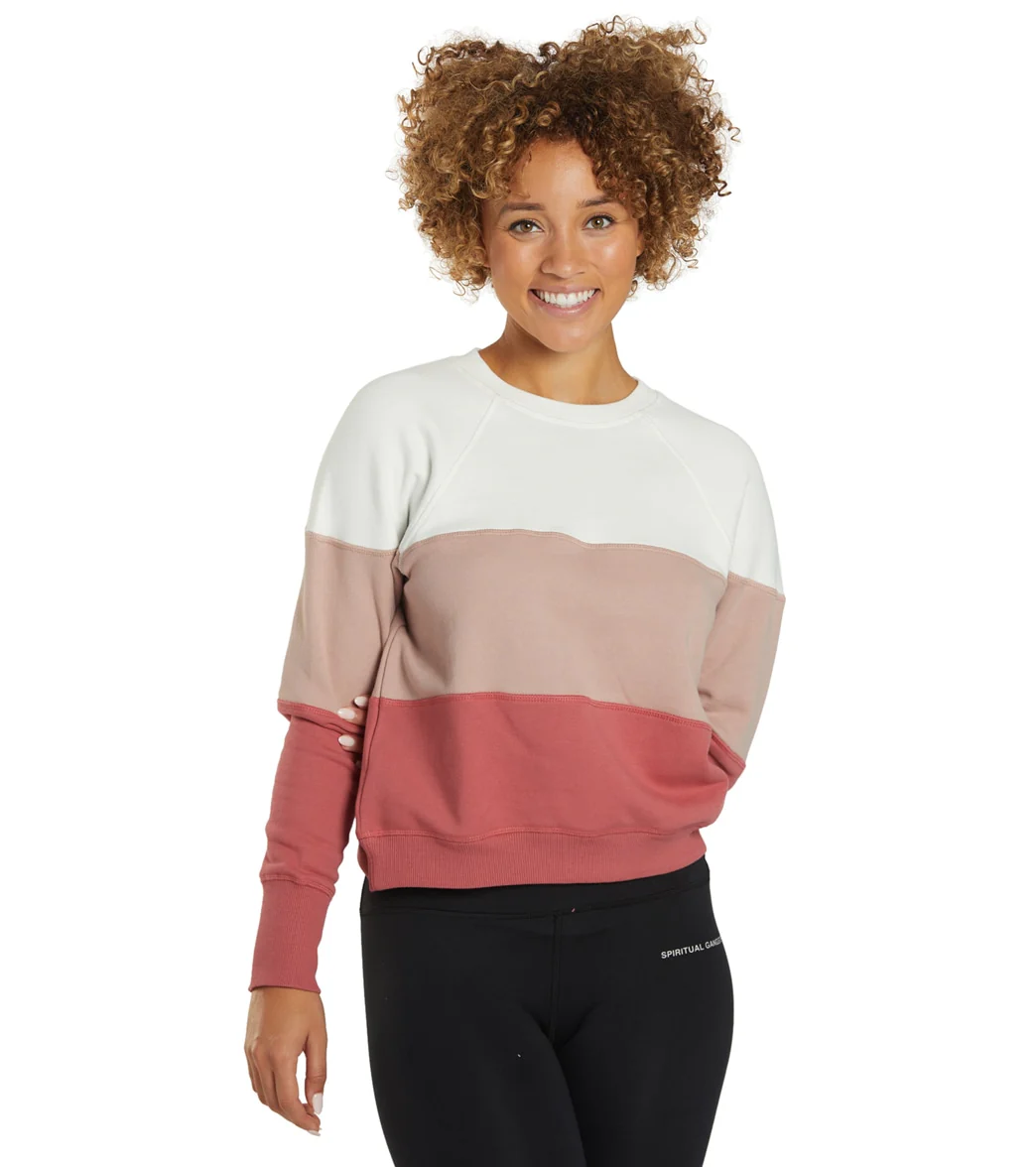 Spiritual Gangster Triblock Bridget Raglan Pullover