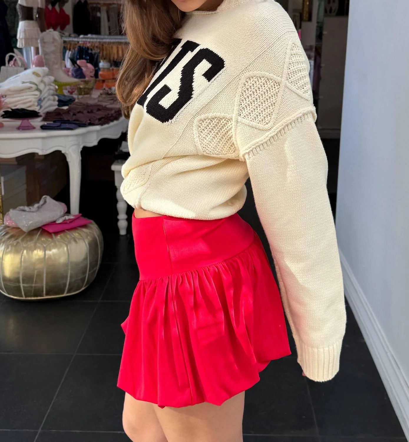 Cutest Skirt Ever Mini Skirt In Red