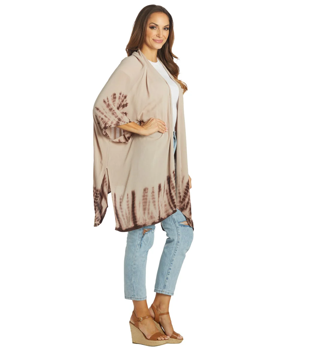 Yak & Yeti Boho Ombre Tie Dye Kimono Wrap