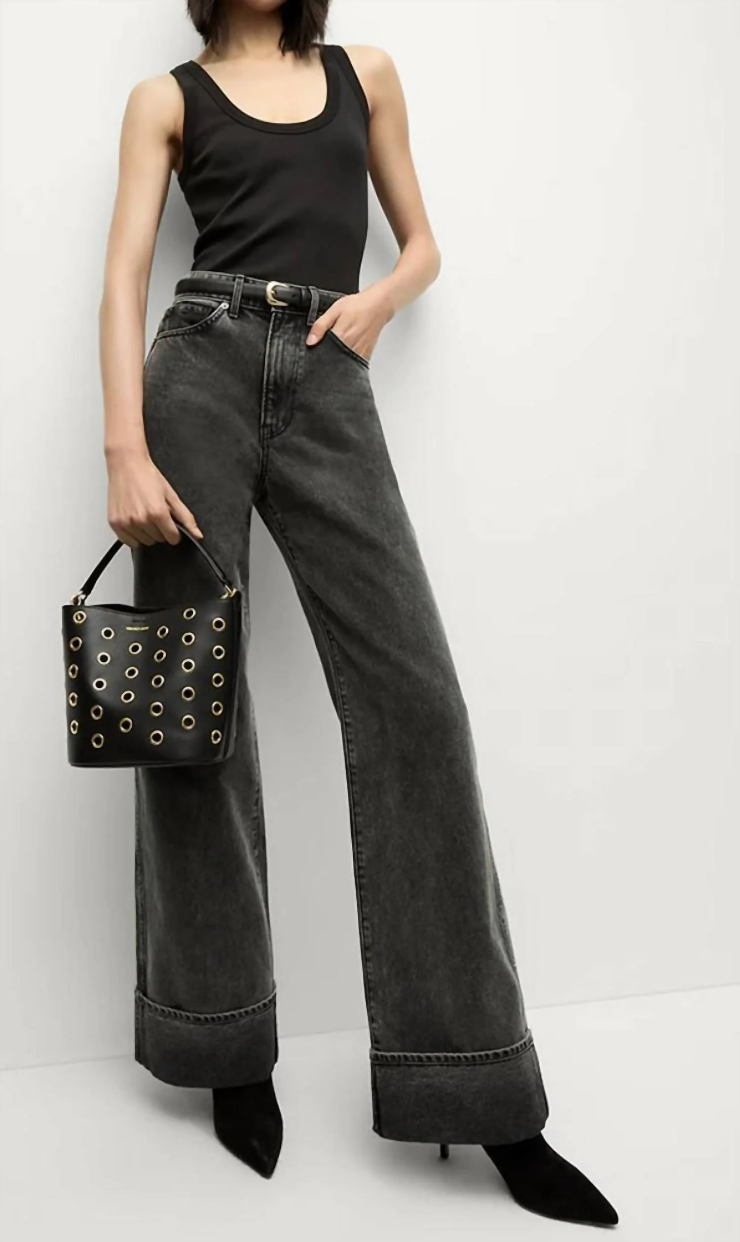 Taylor High Rise Wide Leg W/h In Swo