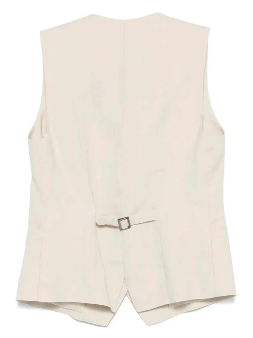 Light Beige Fiumicino Waistcoat
