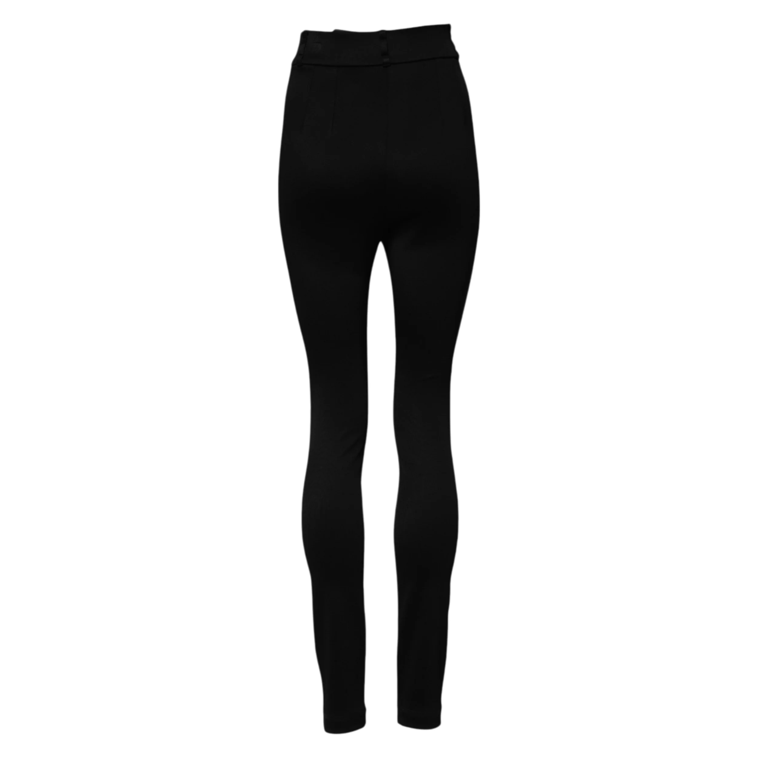 Dolce & Gabbana Nylon High Waist Skinny Leggings Women's Pants
