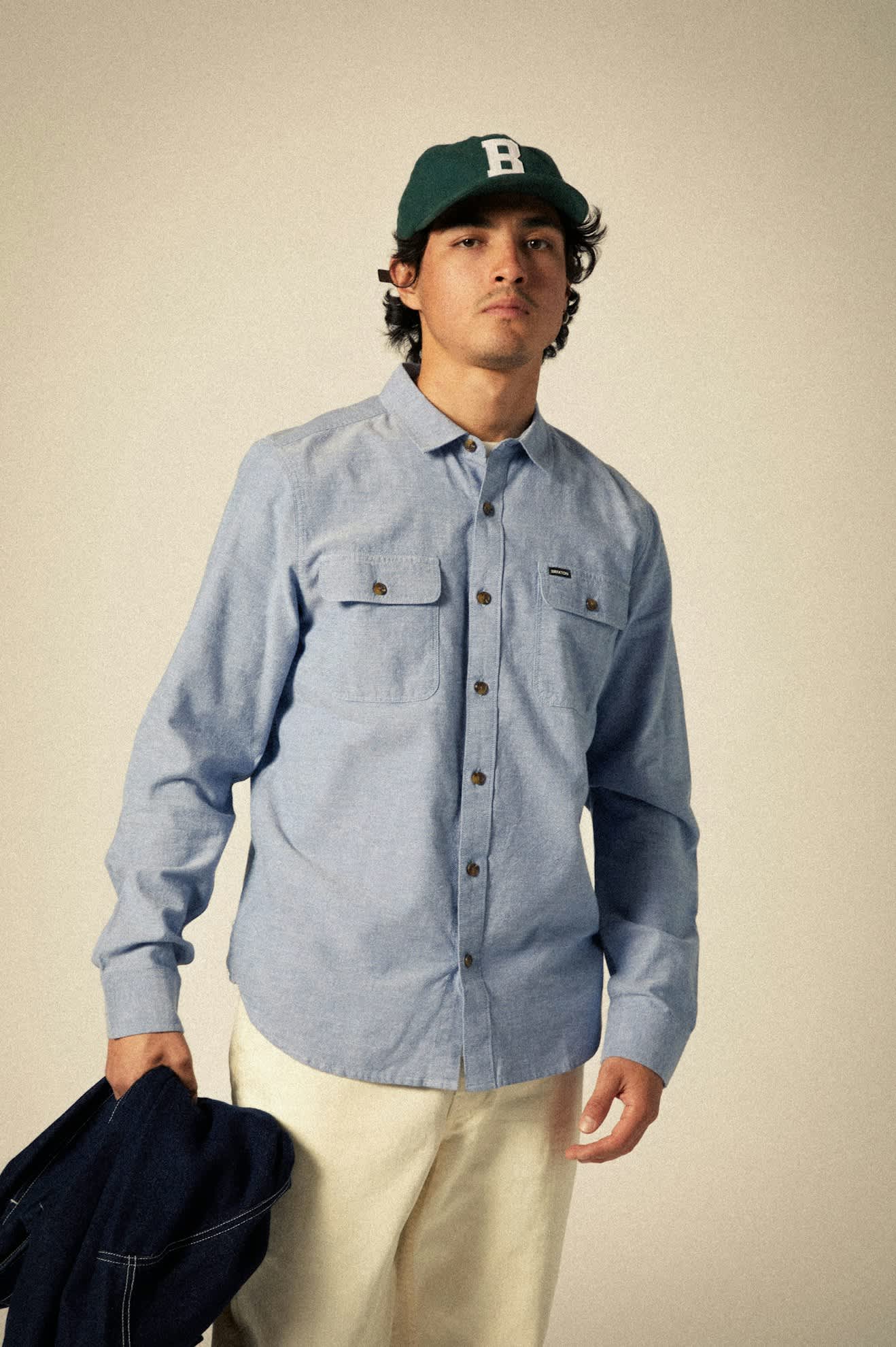 Big B Adjustable Hat - Deep Forest Flannel