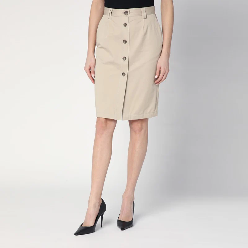 Anine Bing Women's Buttoned Pencil Skirt