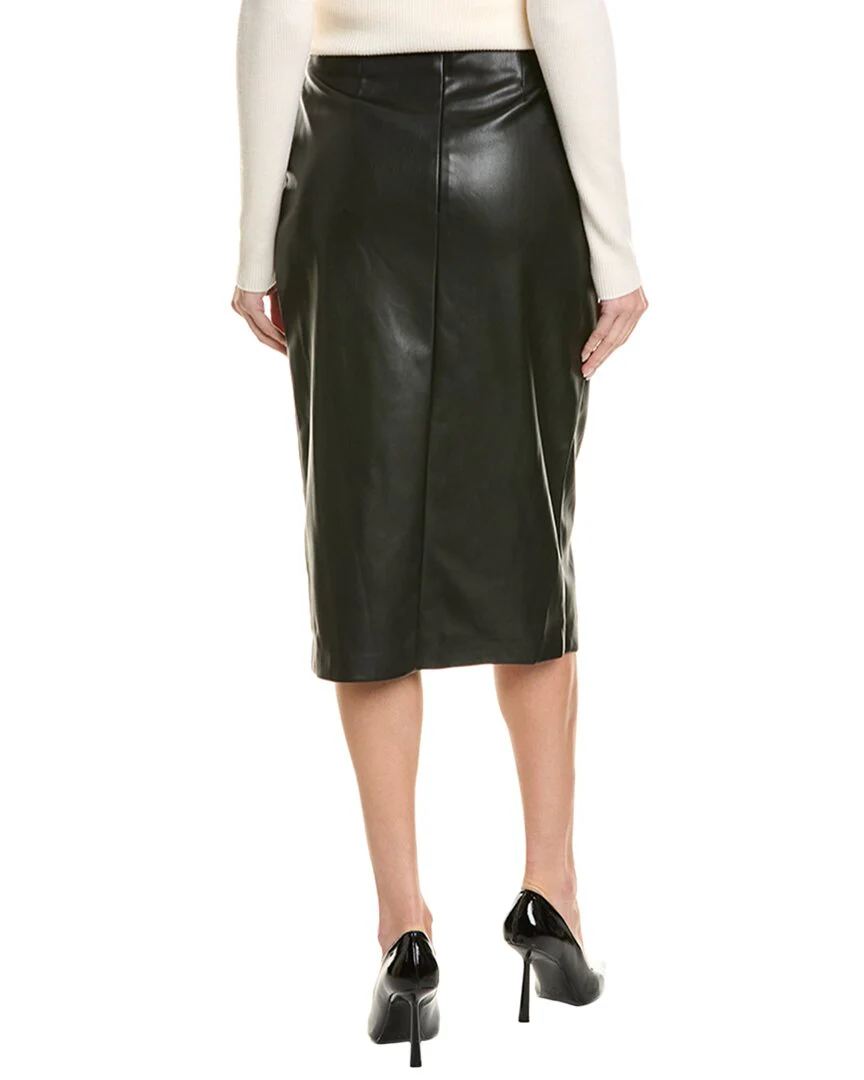 Elie Tahari Midi Wrap Skirt