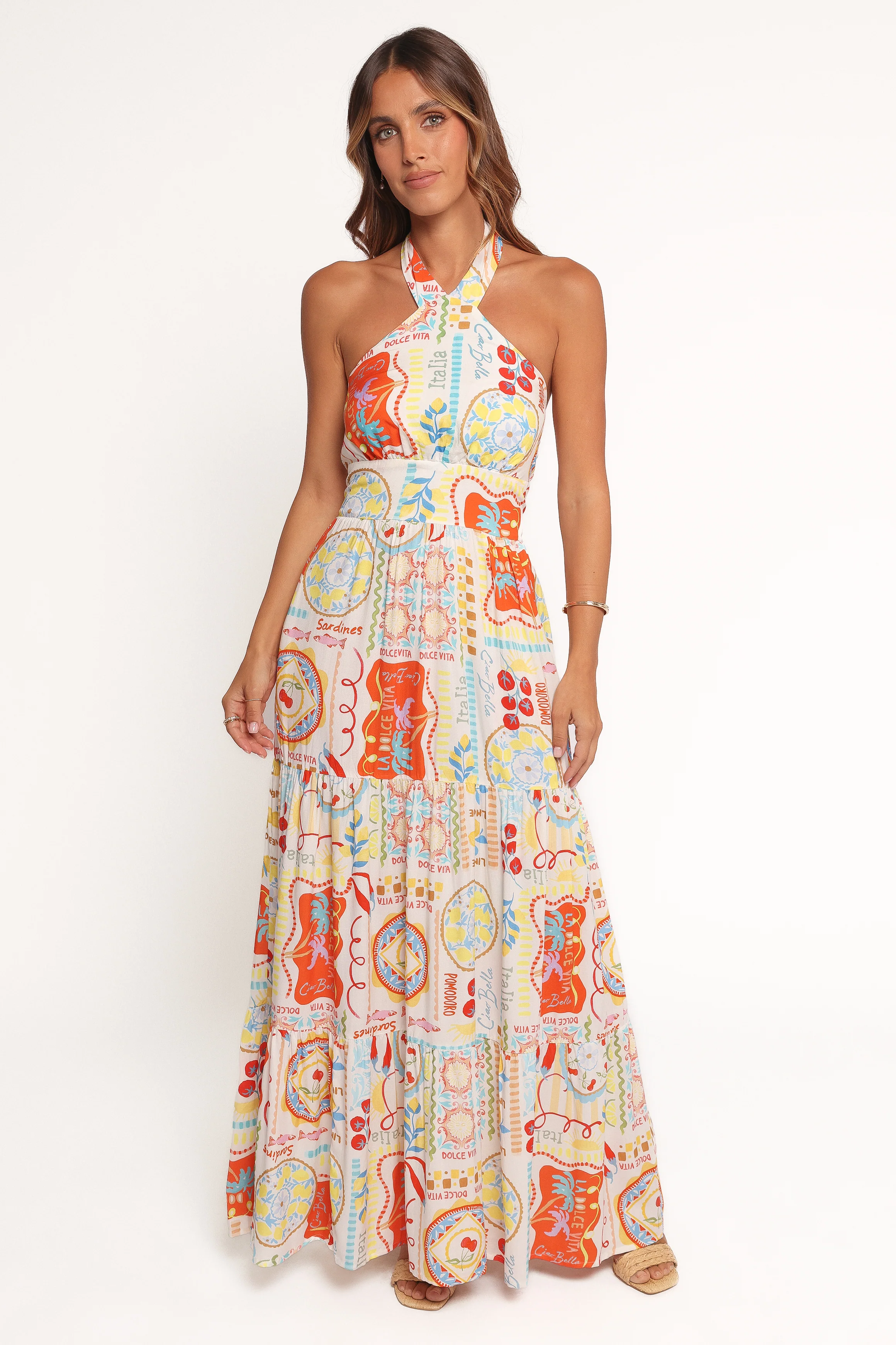 Jelena Maxi Dress - Aelia Print