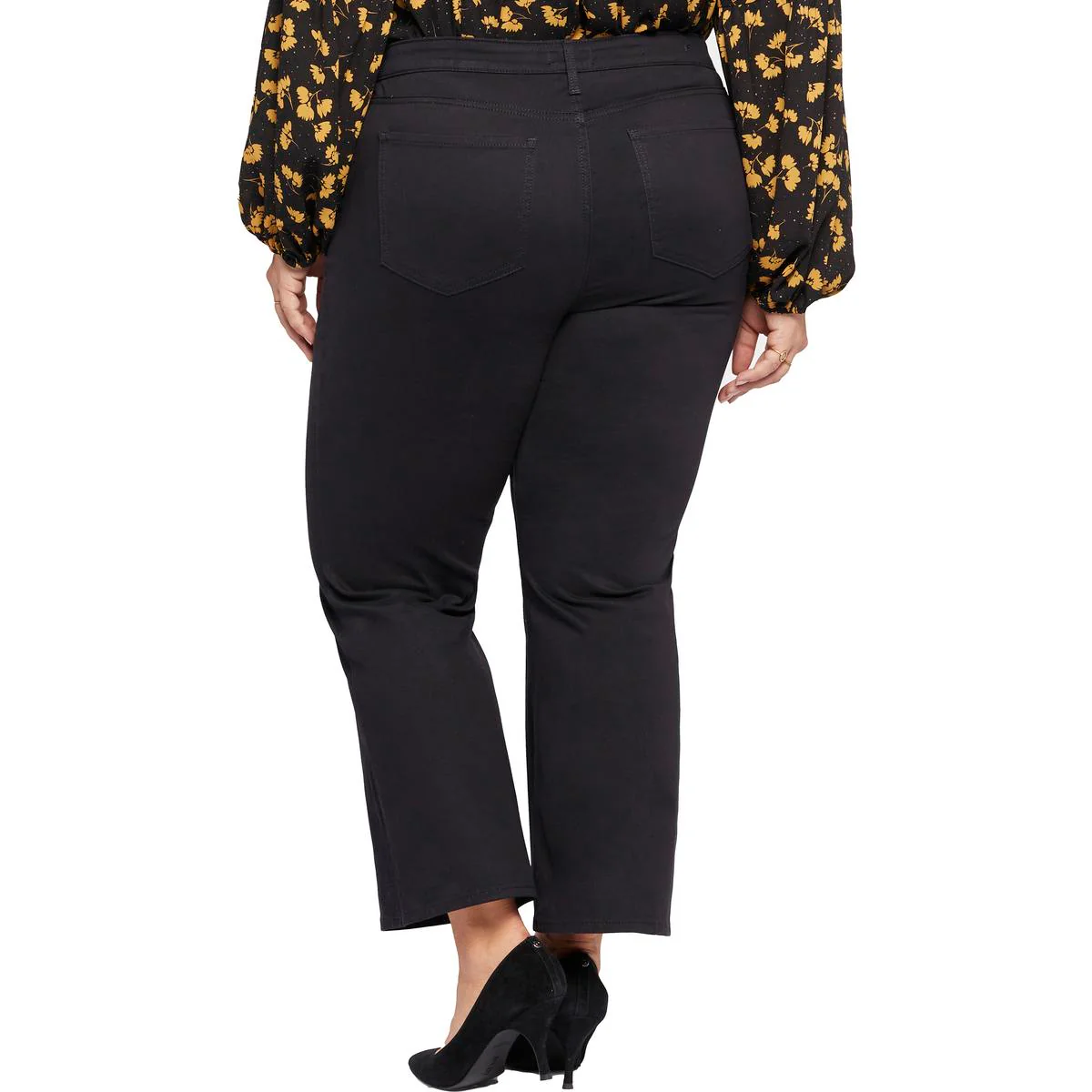 Julia Womens Relaxed High Rise Flare Jeans