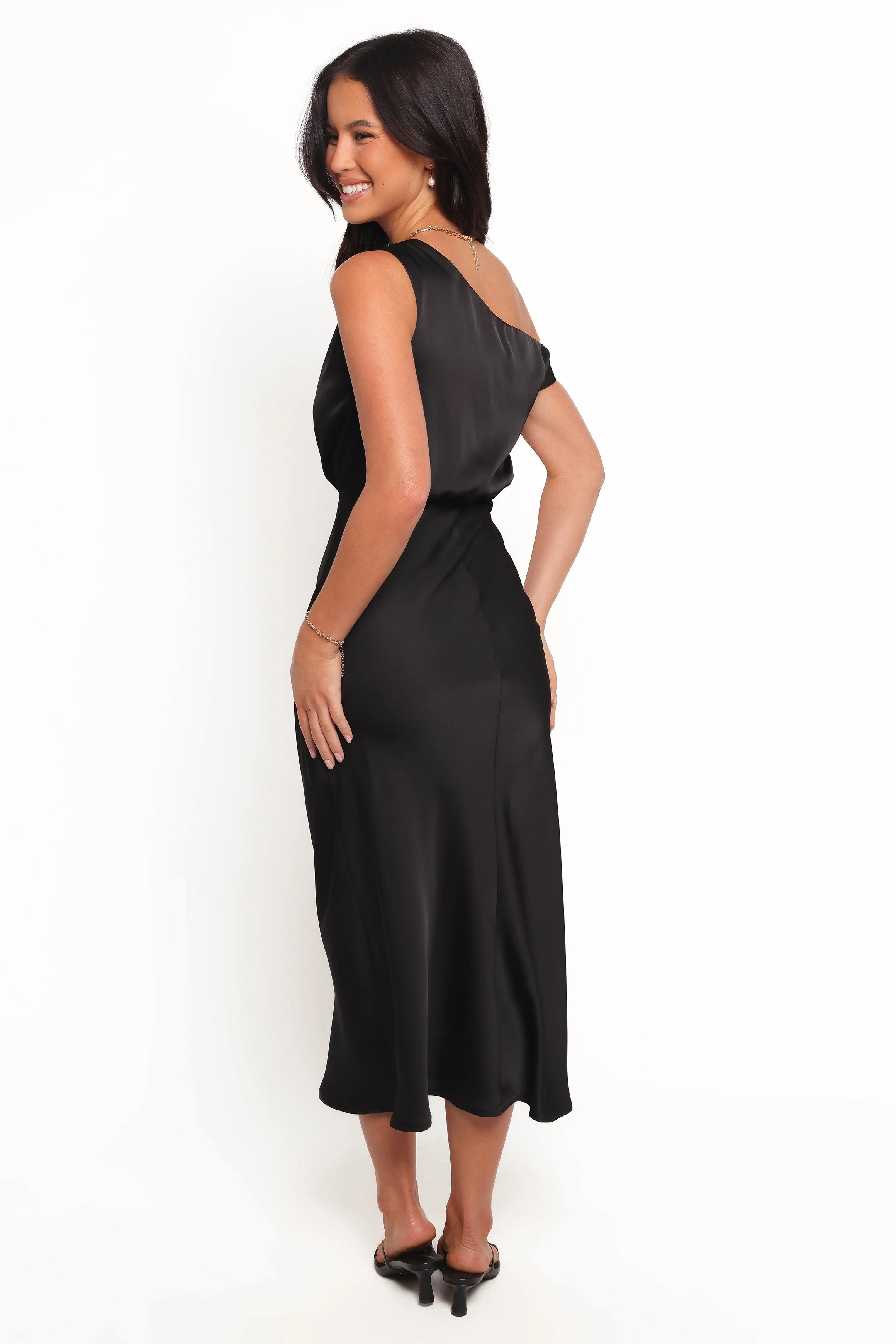 Clare Midi Dress - Black