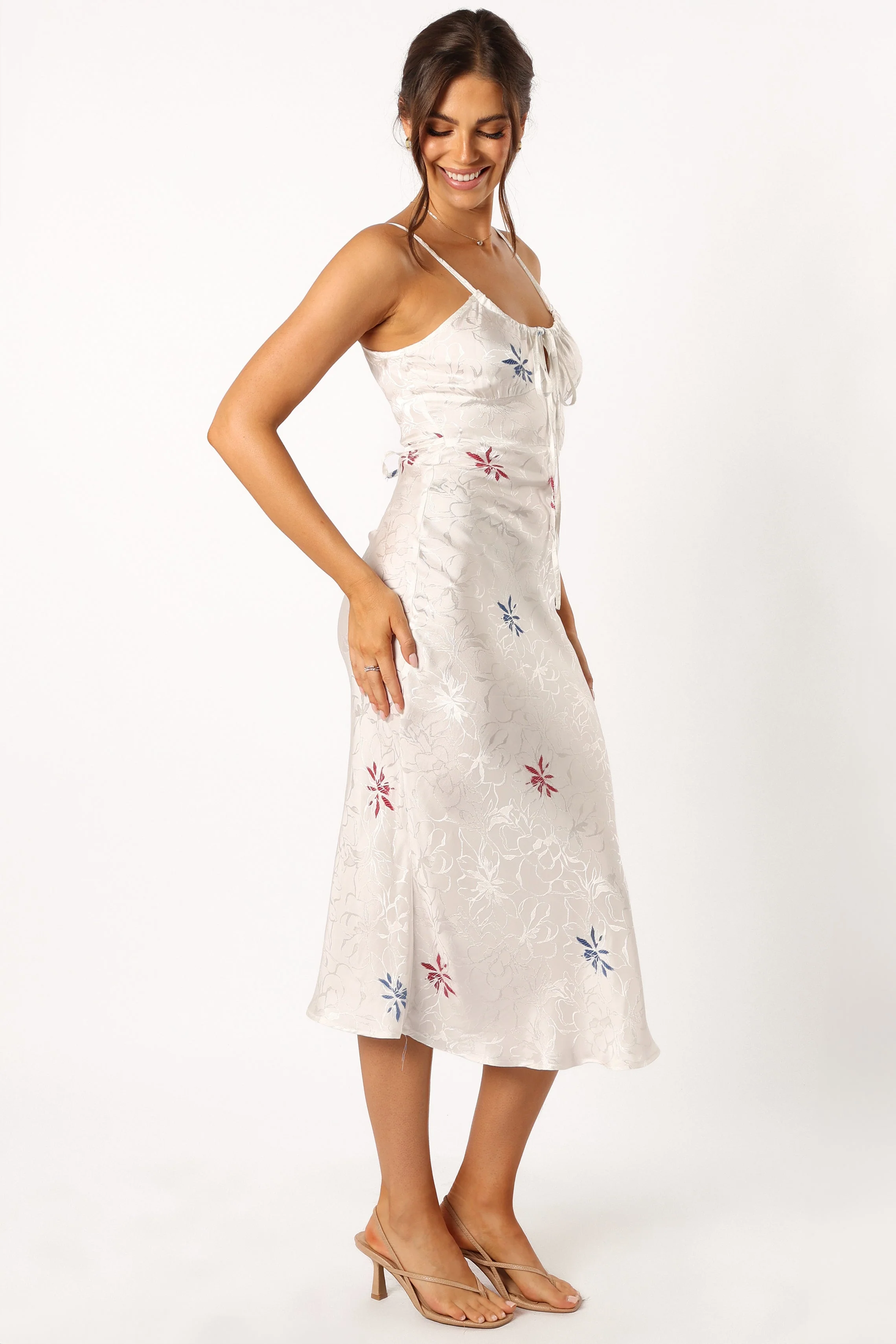 Rosa Midi Dress - White
