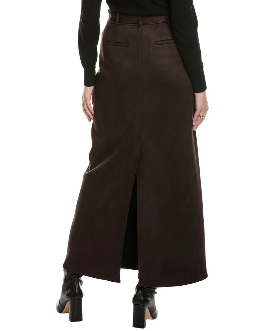 Kenneth Cole Belted Maxi Skirt