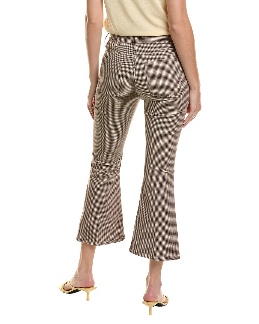 FRAME Denim Le Crop Camel Multi Flare Jean