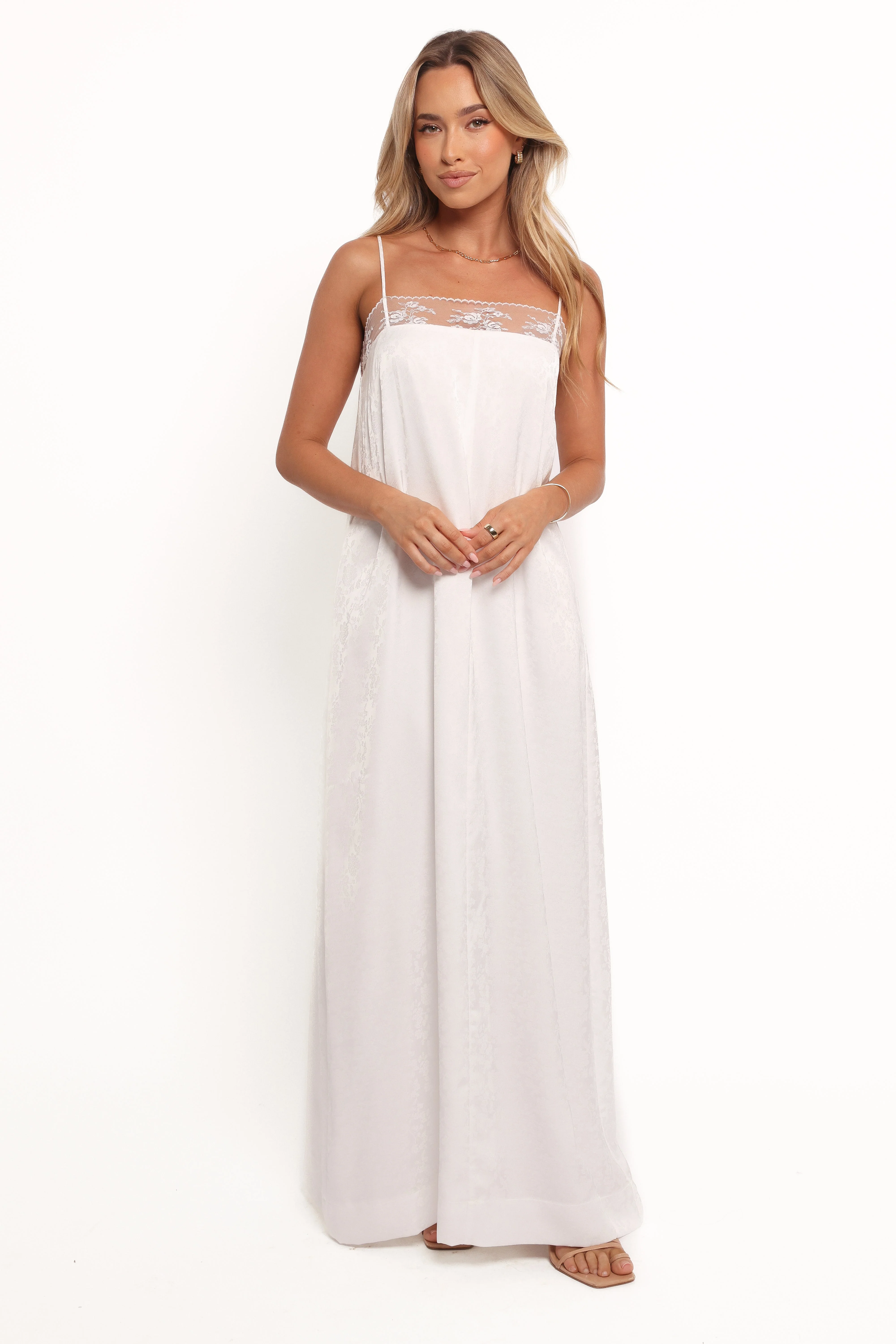 Alisha Maxi Dress - White