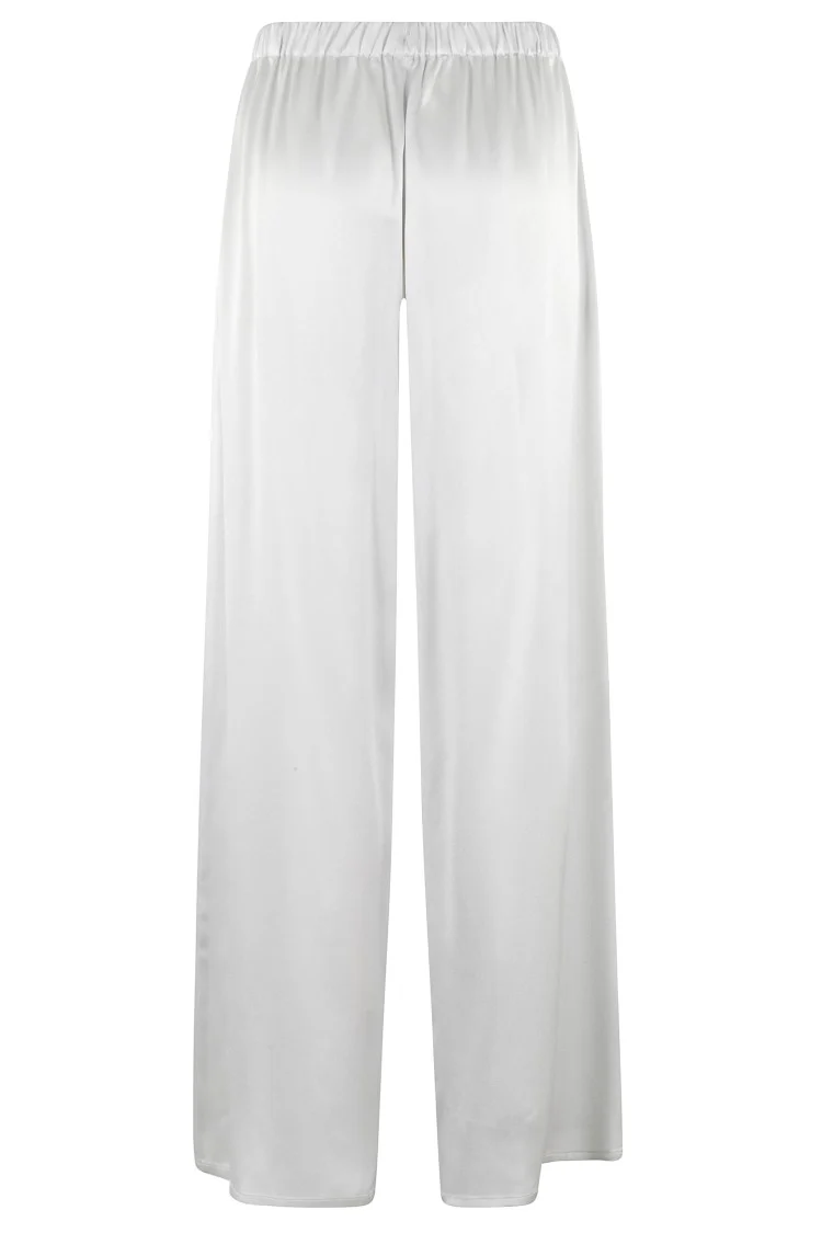 Talia Satin-Finish Trousers
