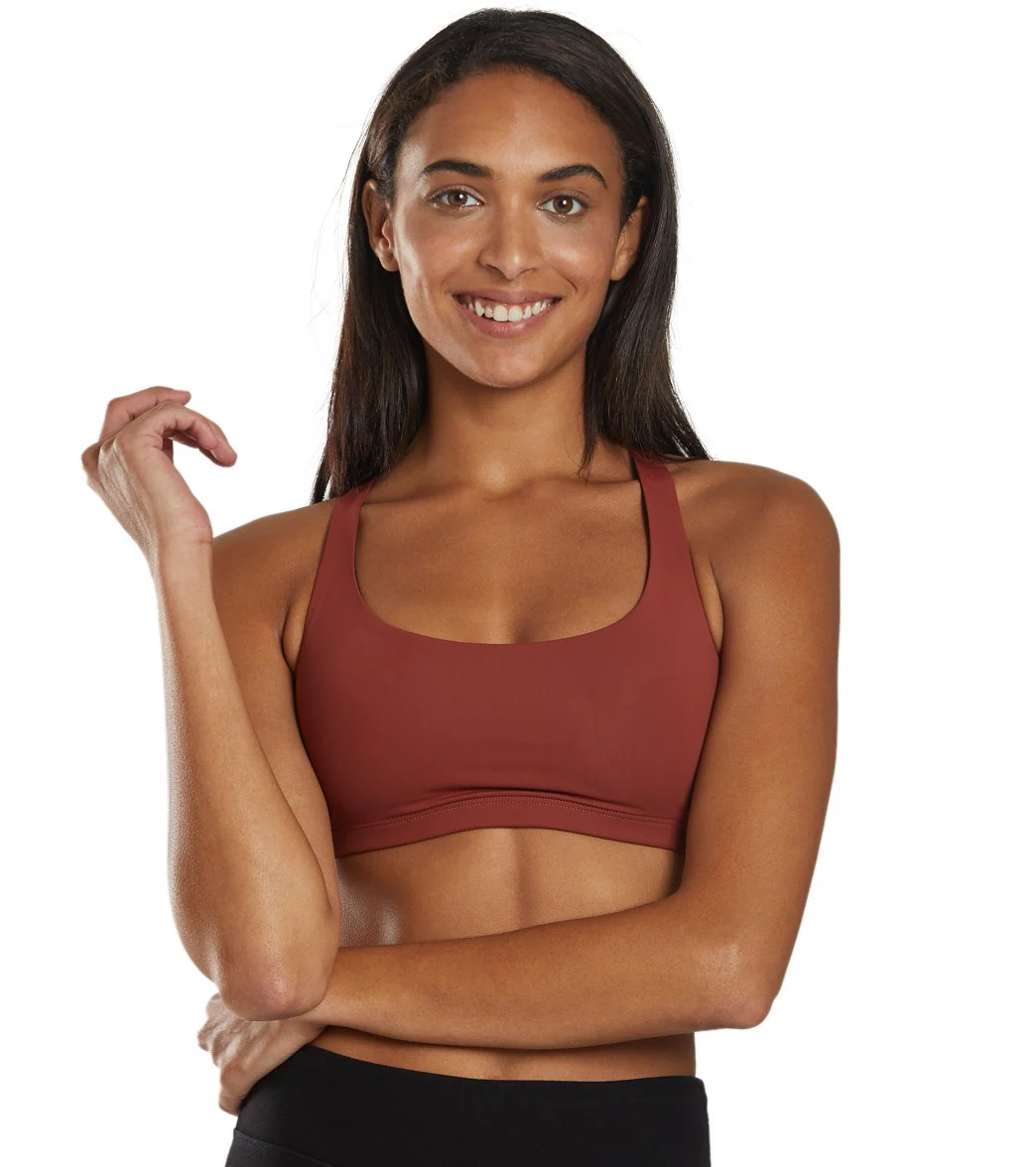 Onzie Chic Yoga Sports Bra Warm Pincone