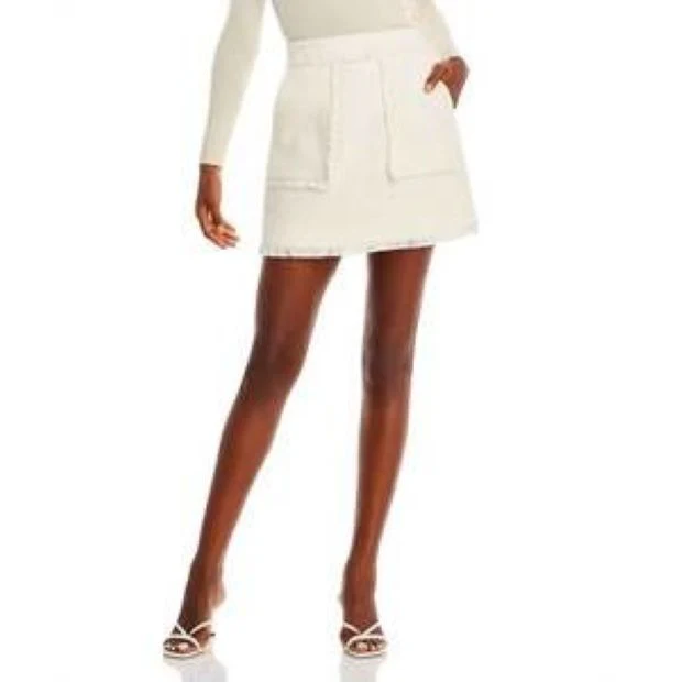 Gardenia Jacie Skirt In White