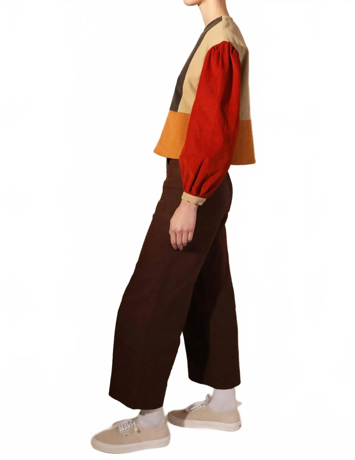 Carpenter Straight Leg Trouser In Brown