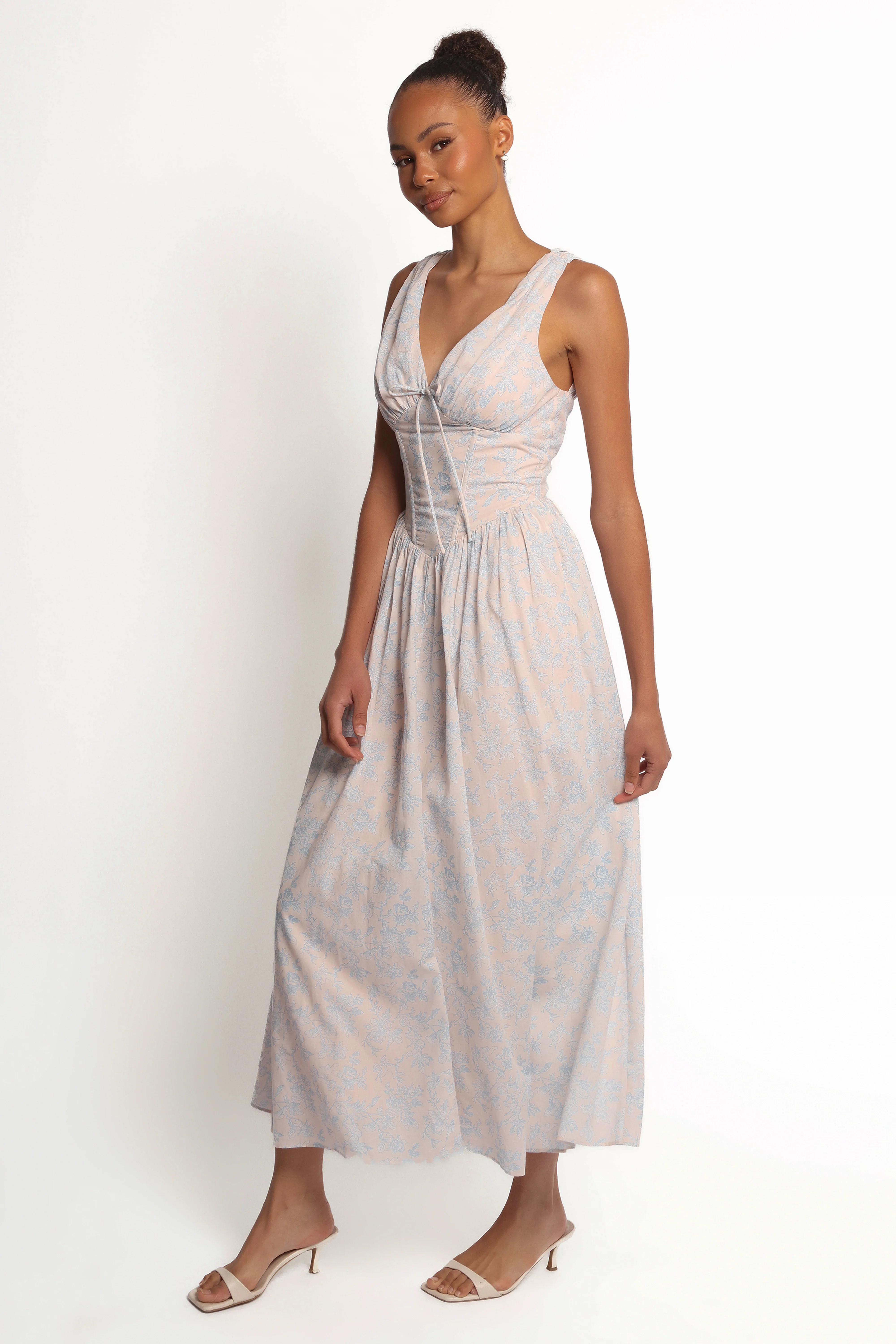 Wrenna Maxi Dress - Blue