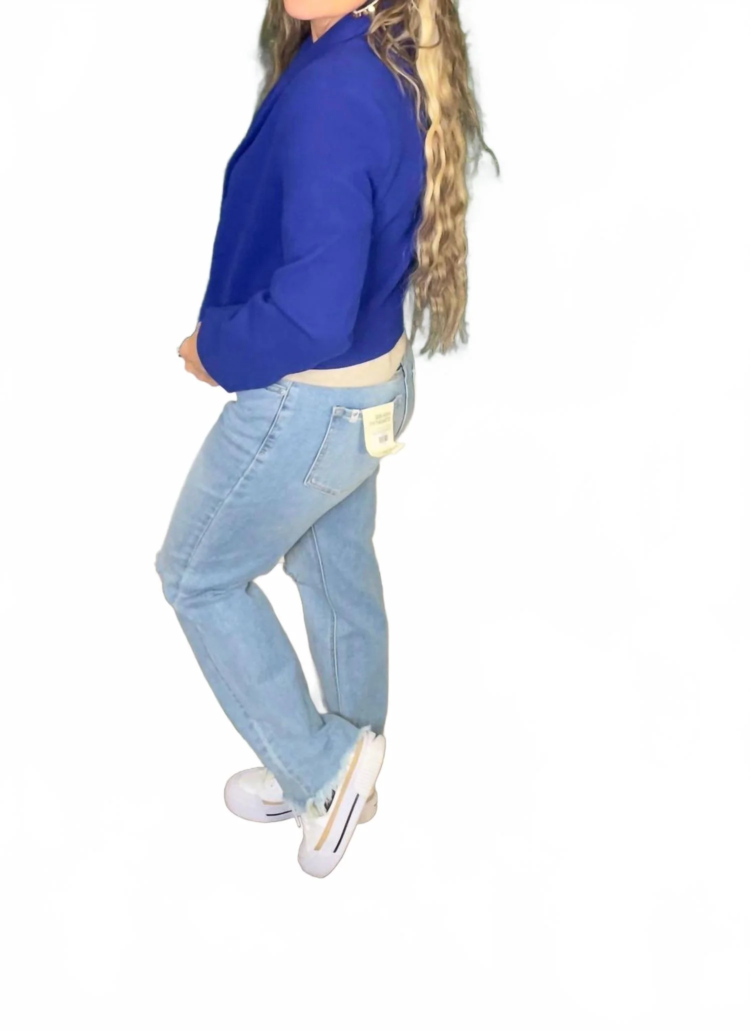 Elaina Blazer In Royal Blue