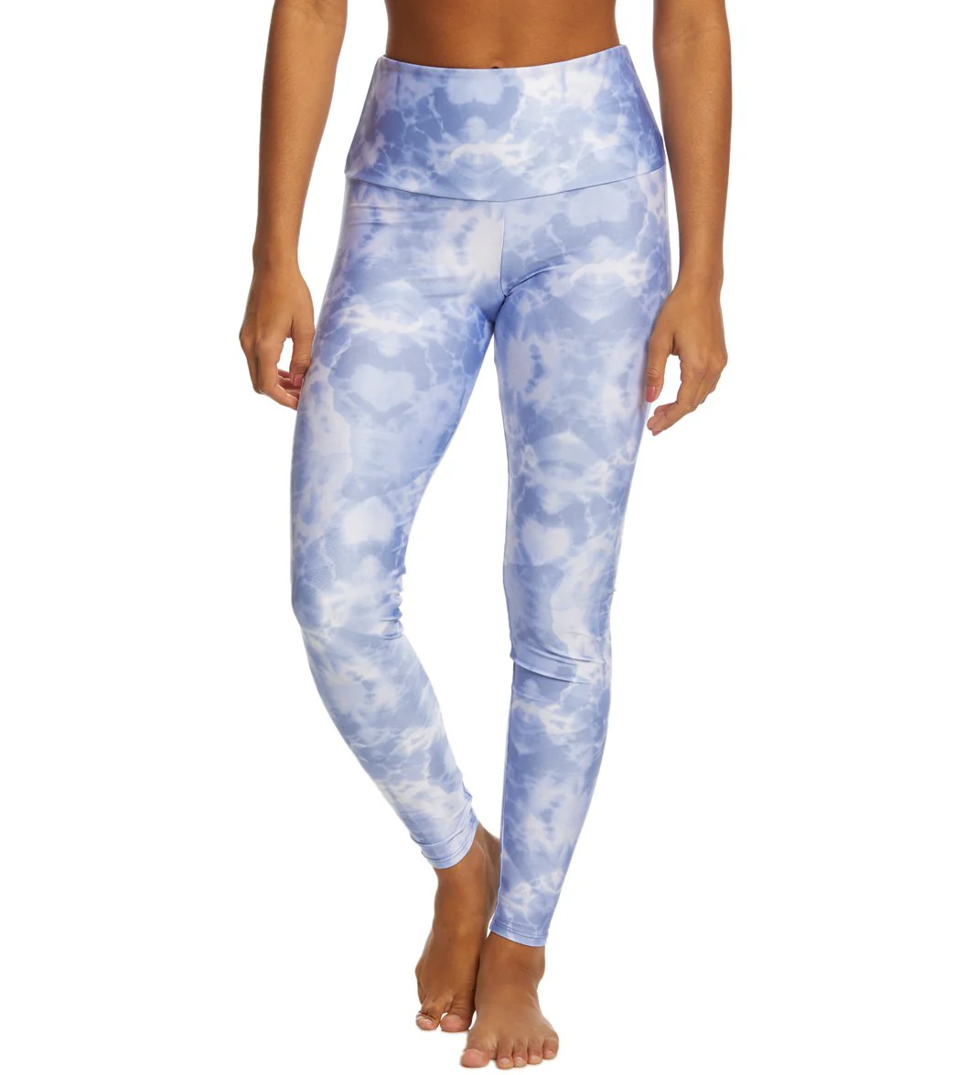 Onzie High Waisted Yoga Leggings Oceana