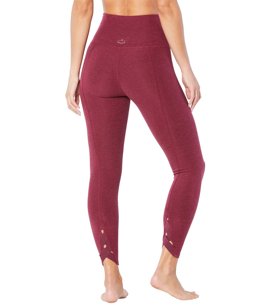 Beyond Yoga Spacedye Totally Woven High Waisted 7/8 Leggings