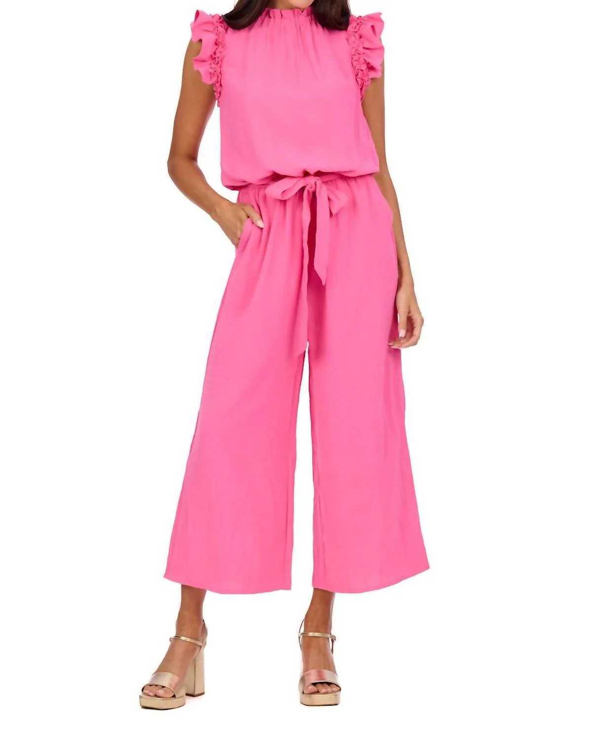 Arlette Jumpsuit In Pink