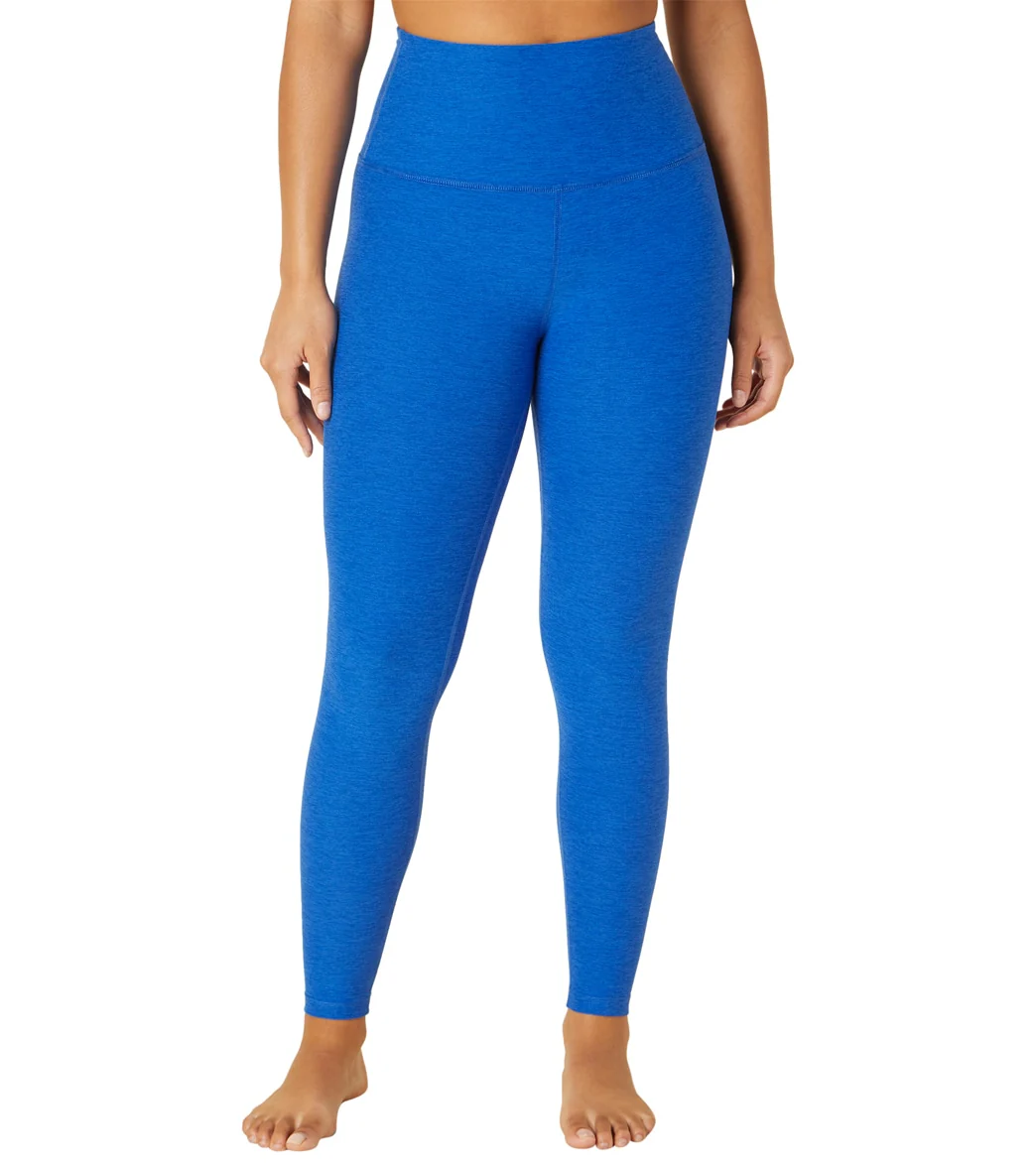 Beyond Yoga Spacedye High Waisted Caught In The Midi 7/8 Yoga Leggings Wayfinder Blue-Wave