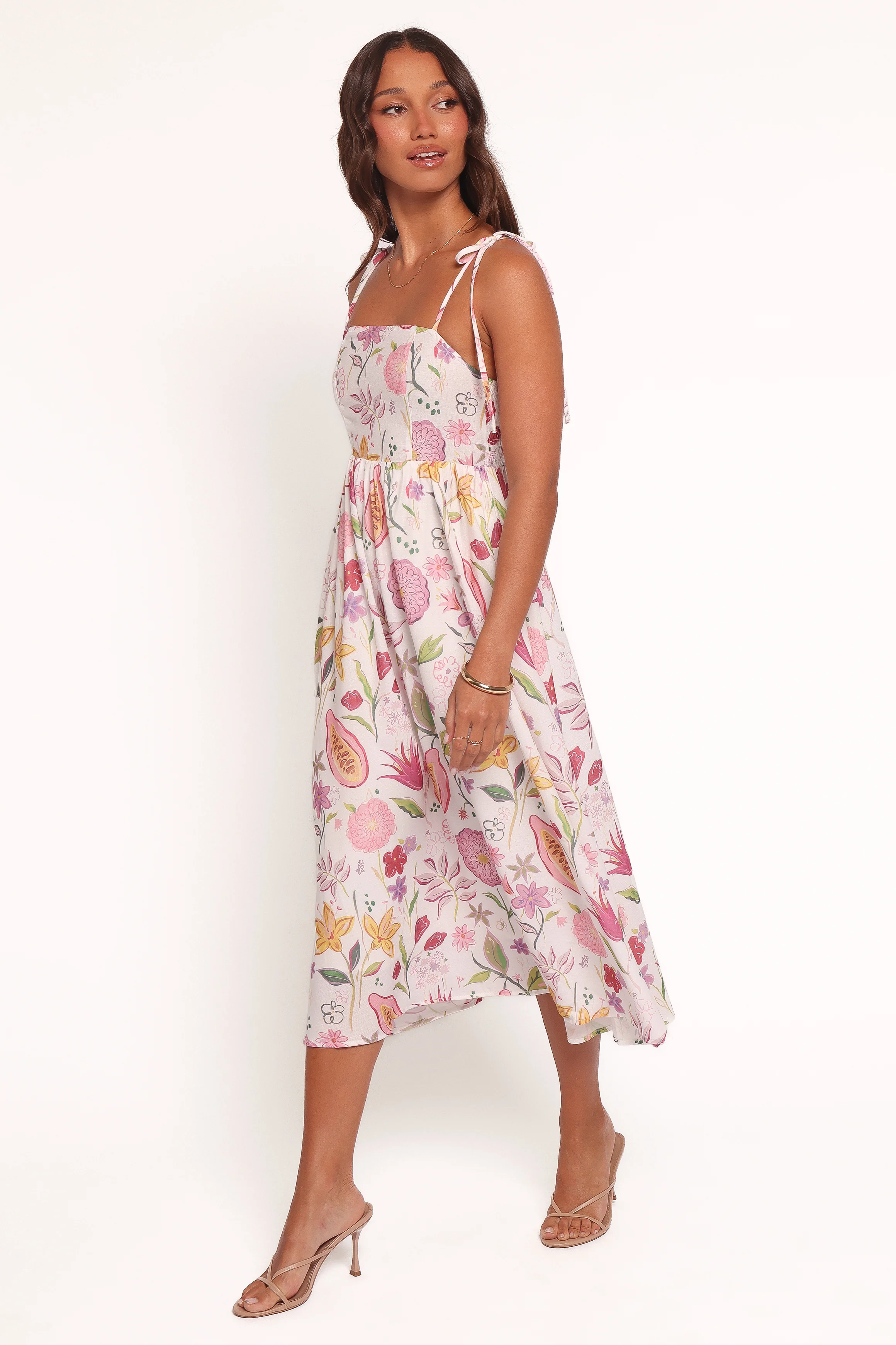 Stazie Midi Dress - Garden Floral