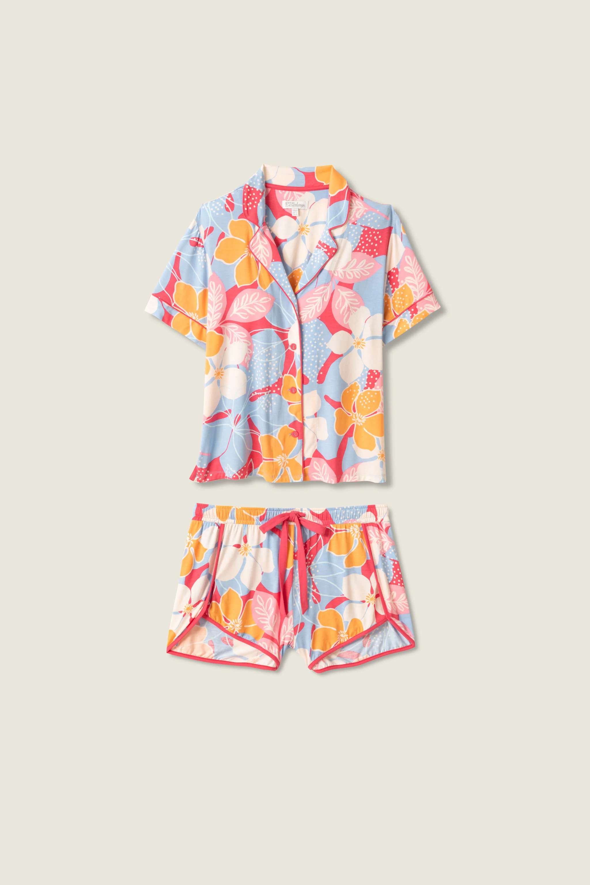 Tropical Dreams Floral PJ Set