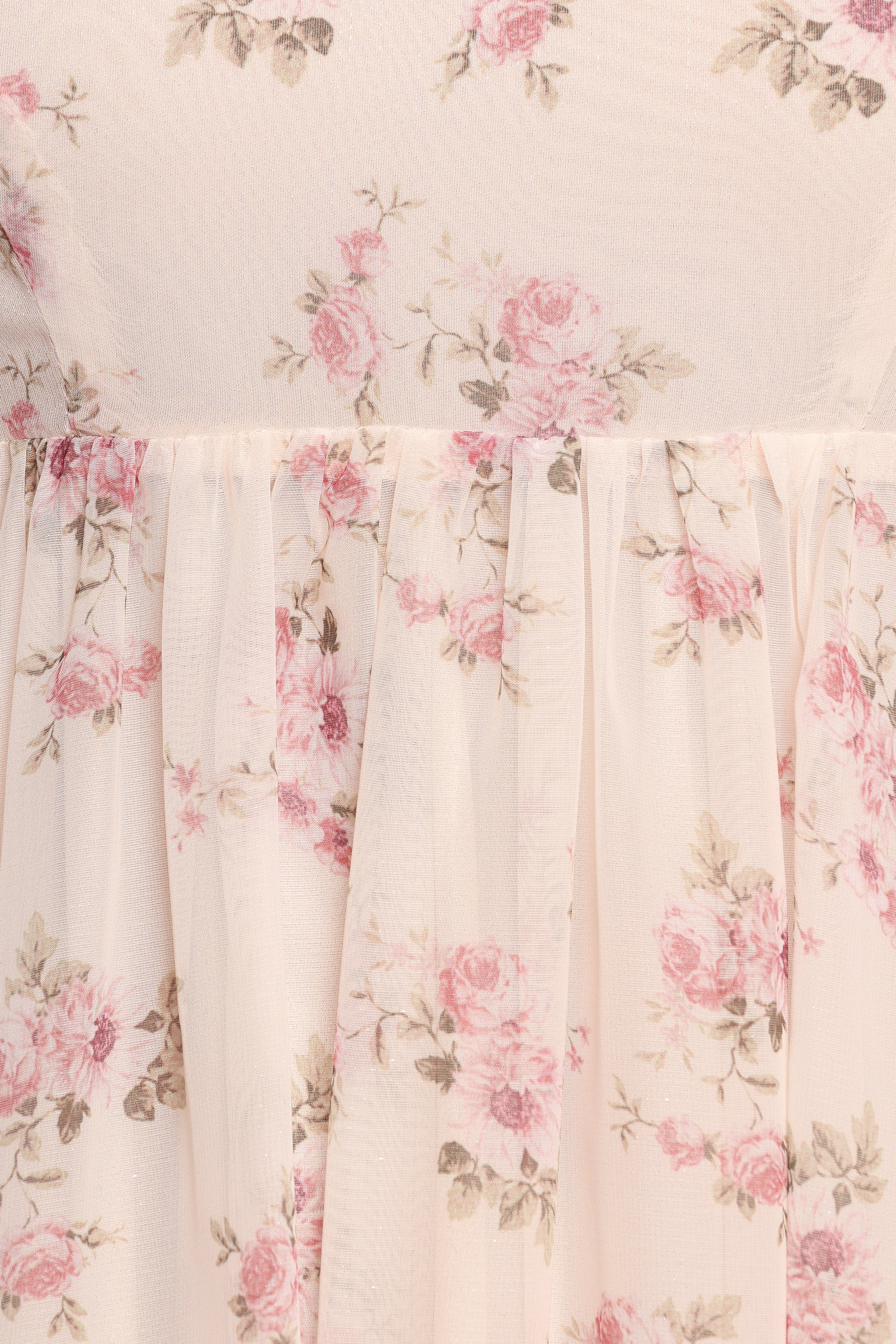 Sonnet Maxi Dress - Pink Floral