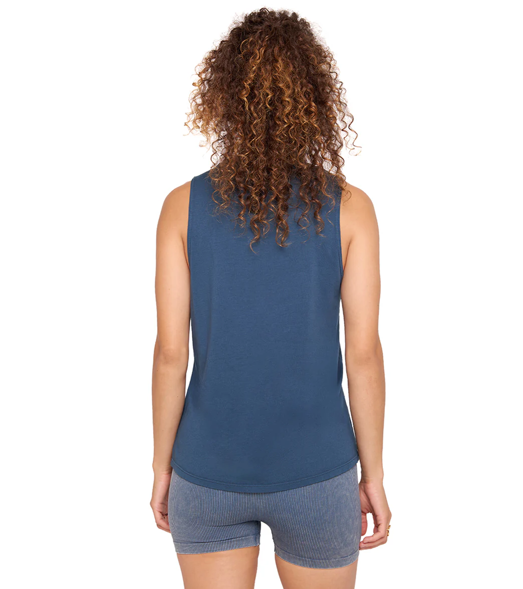 Spiritual Gangster Grateful Jade Muscle Tank