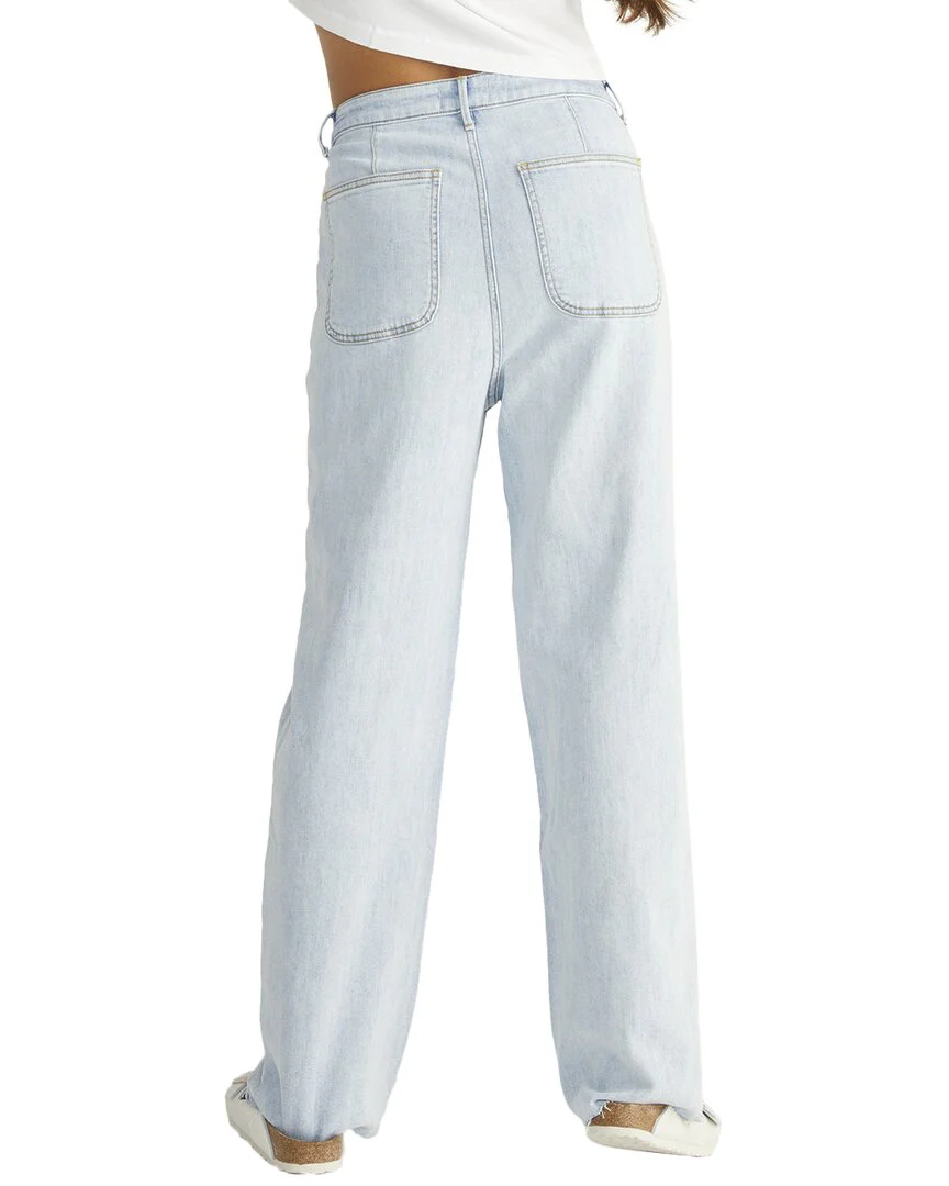 Driftwood Jeans Zendaya Light Wash Straight Leg Jean