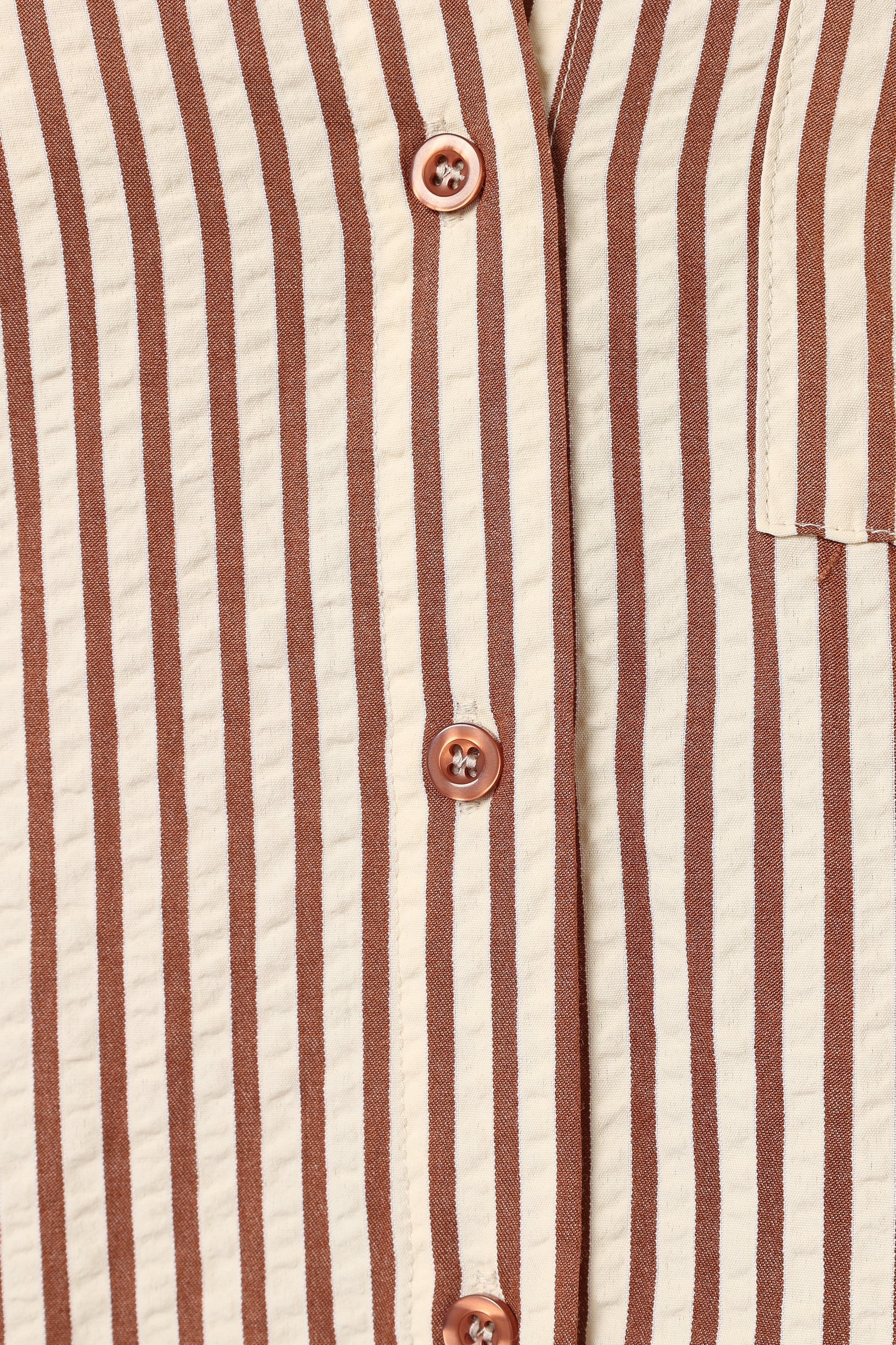 Kennie Top - Brown Stripe