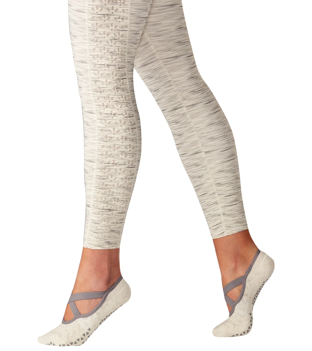 Tavi High Waisted Eyelet 7/8 Yoga Leggings