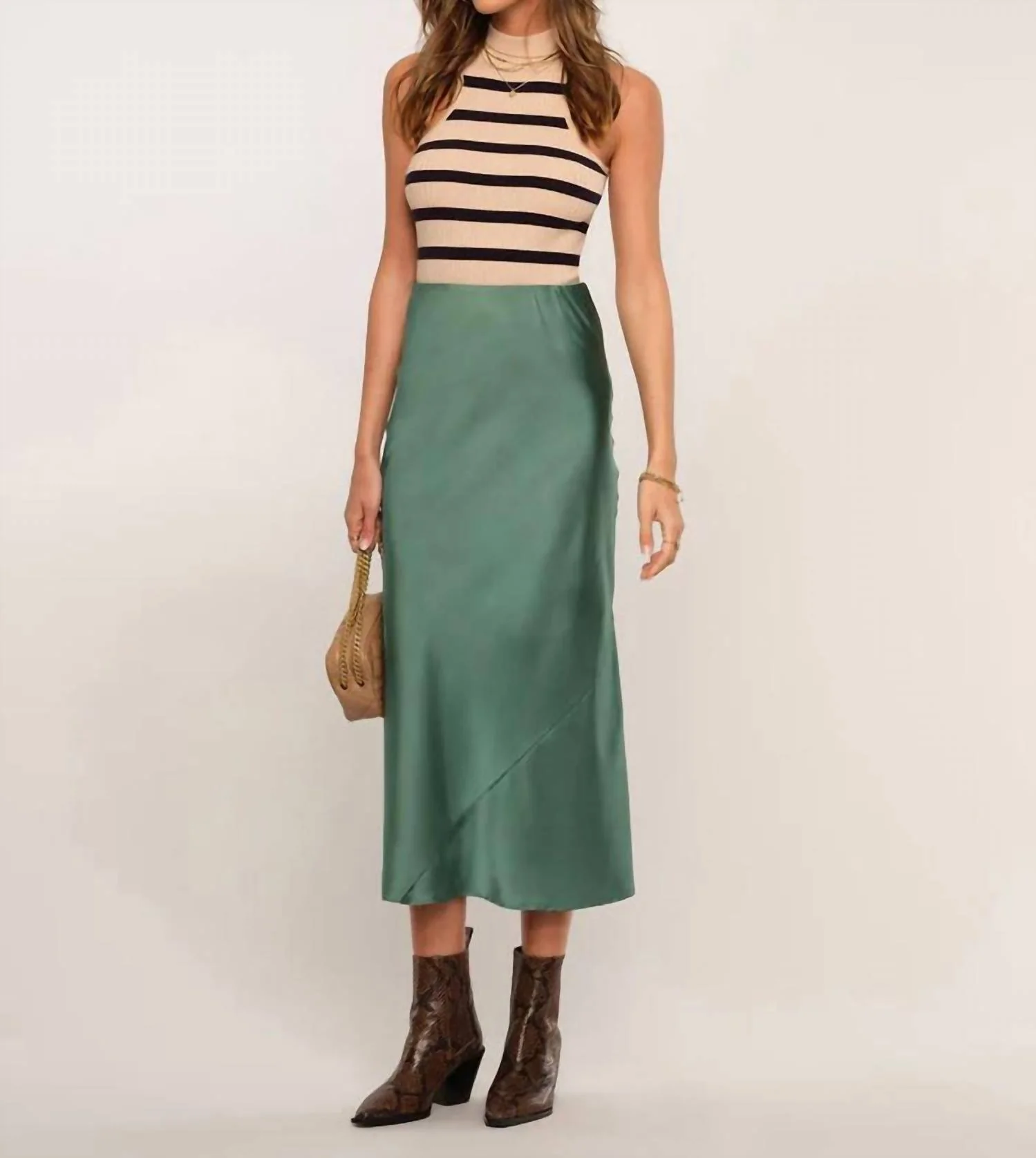 Sheridan Skirt In Grass