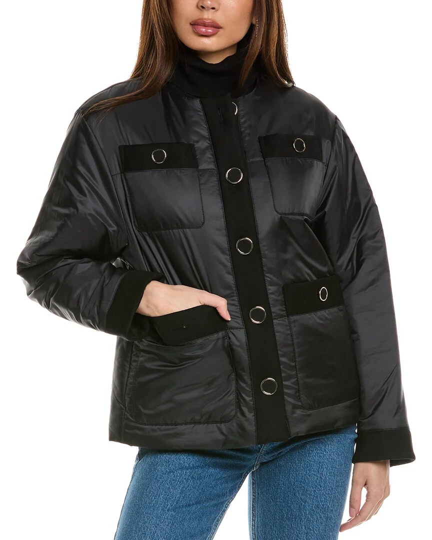 Lafayette 148 New York Patch Pocket Jacket